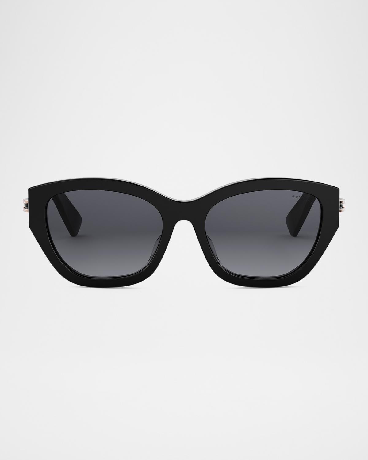 BVLGARI B. Zero1 Acetate Cat-Eye Sunglasses