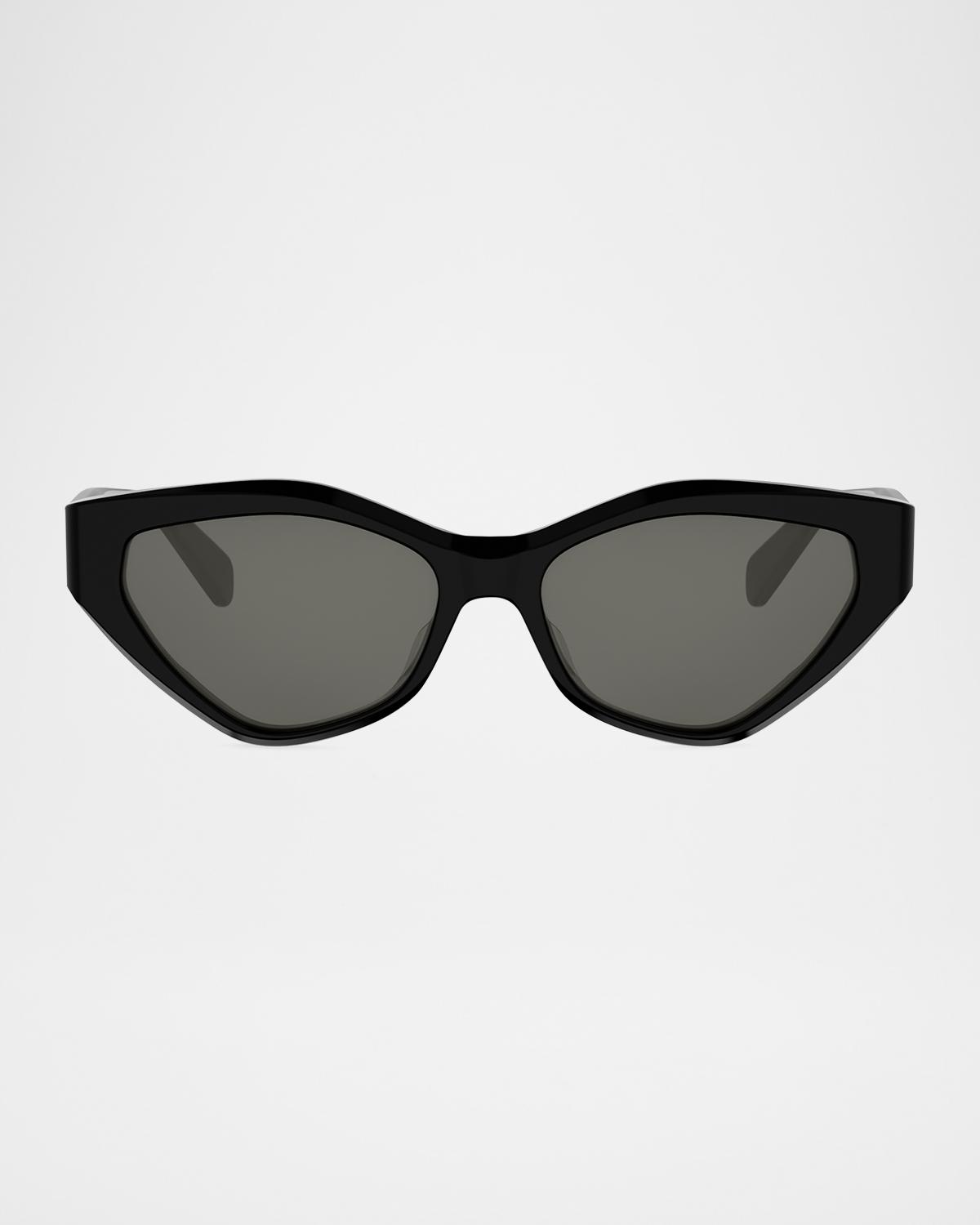 CELINE Triomphe 56mm Cat-Eye Sunglasses