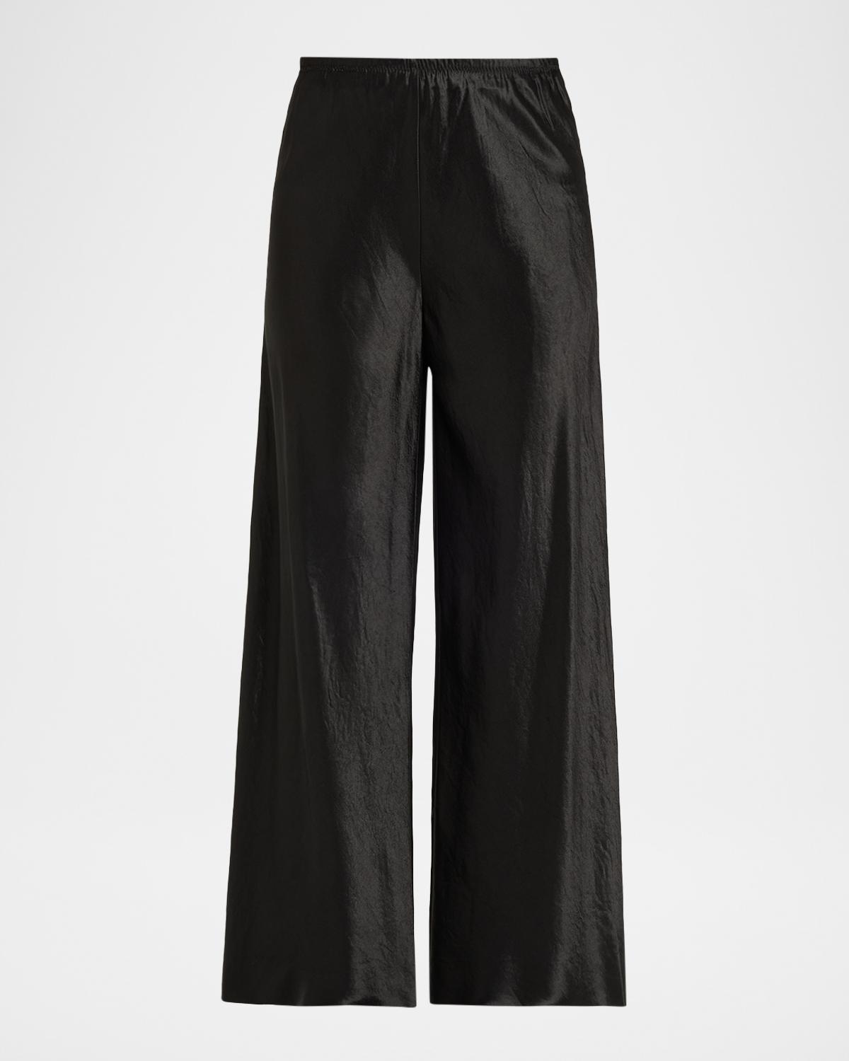 MARIA MCMANUS Bias-Cut Satin Trousers