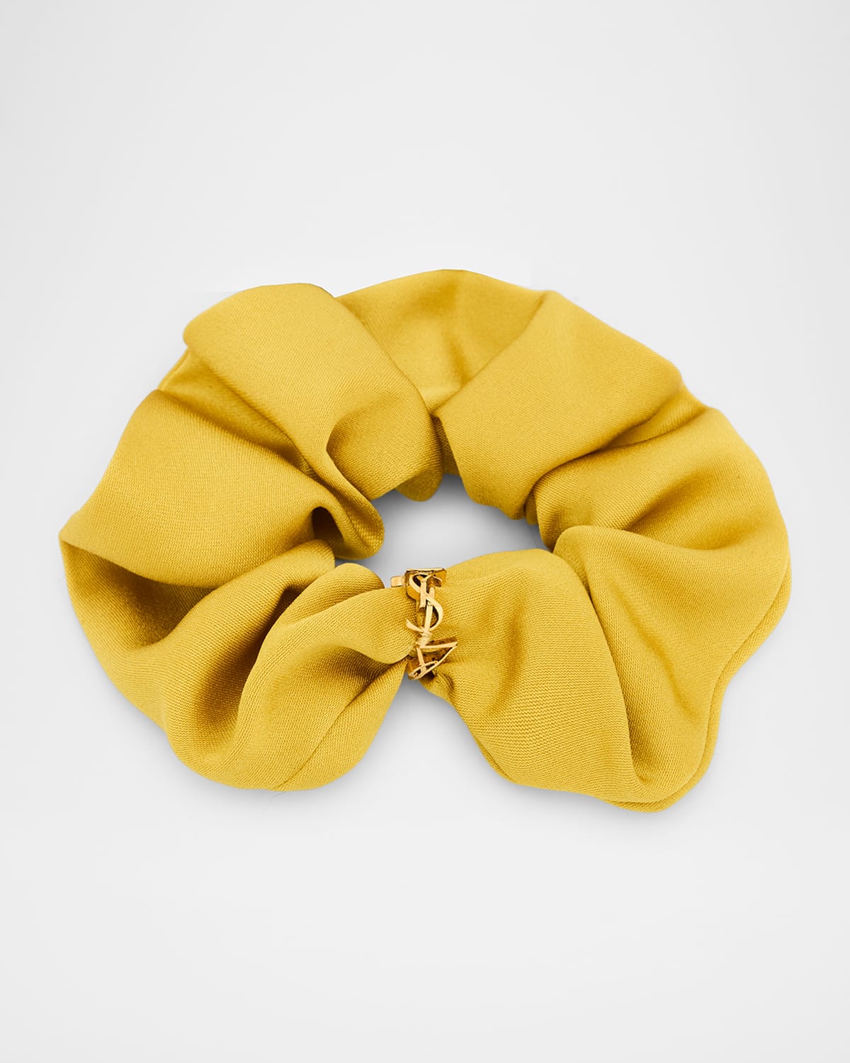 Saint Laurent Cassandre Silk Scrunchie | Thumbnail 4