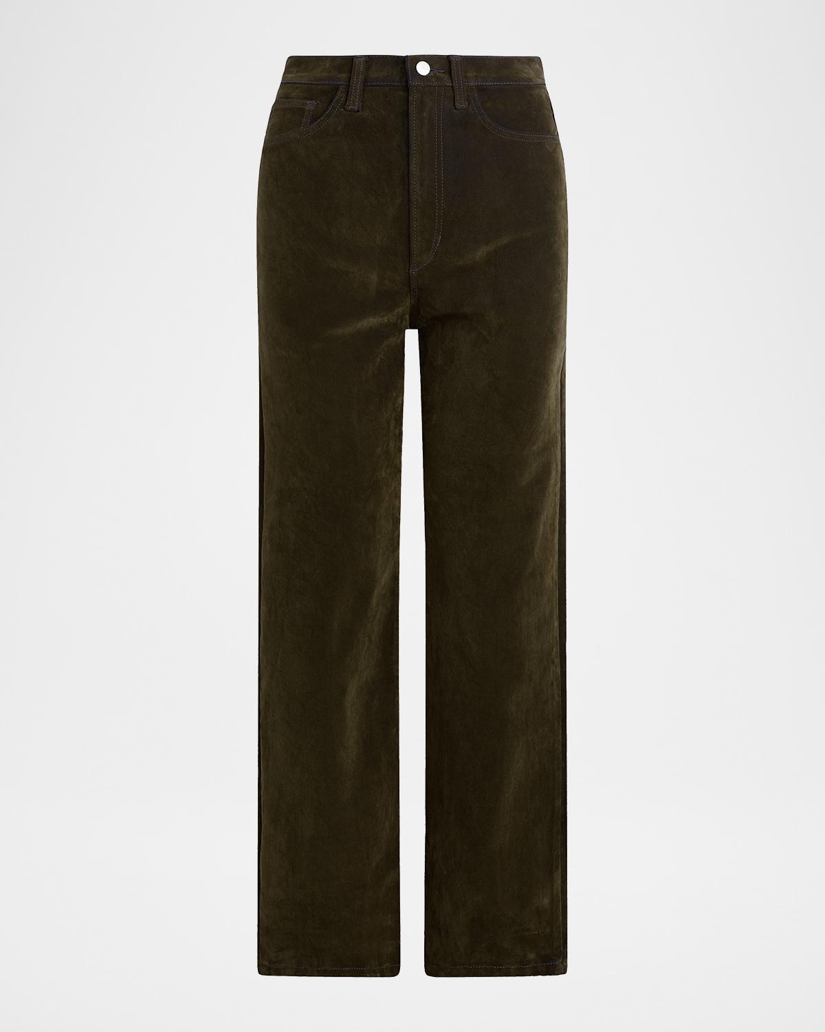 Joe's Jeans The Margot Velvet Straight-Leg Jeans
