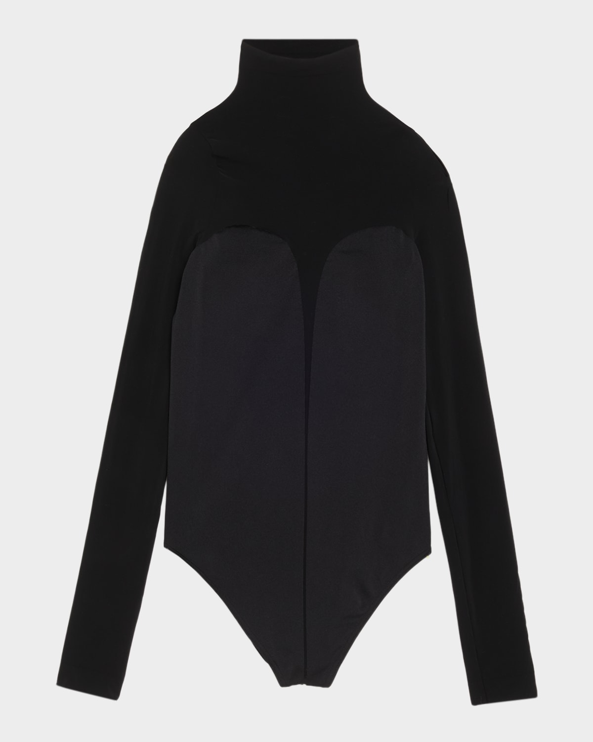 Wolford Corset-Effect Long-Sleeve Bodysuit