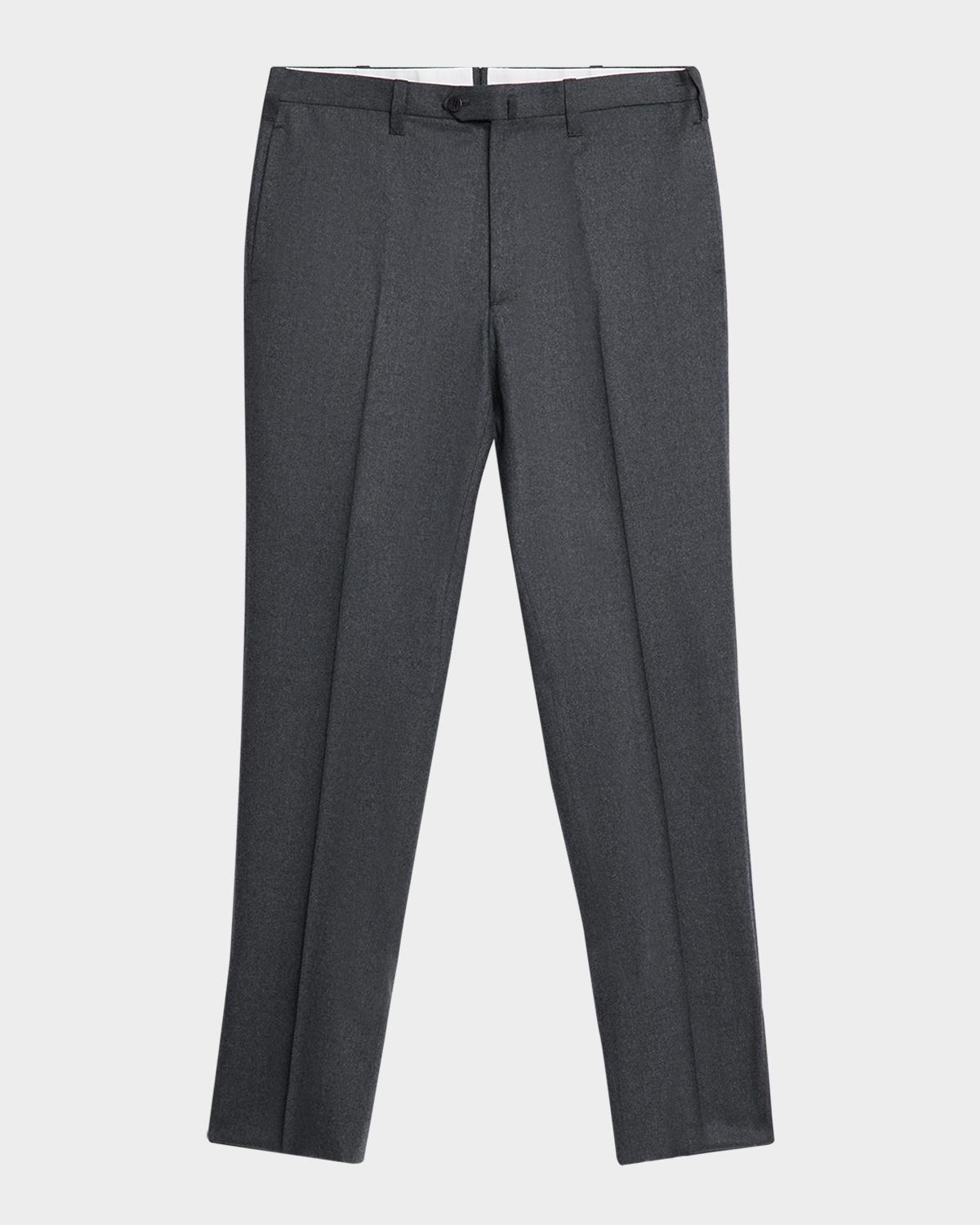 Cesare Attolini Men's Wool Slim-Fit Trousers