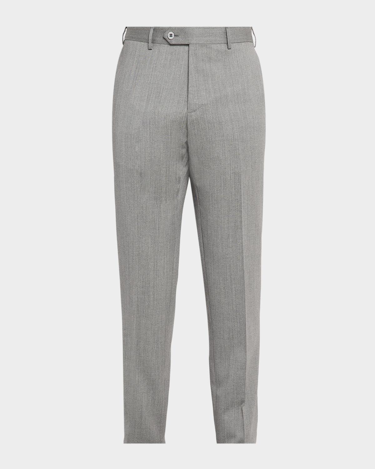 Zanella Men's Parker Wool Twill Pants