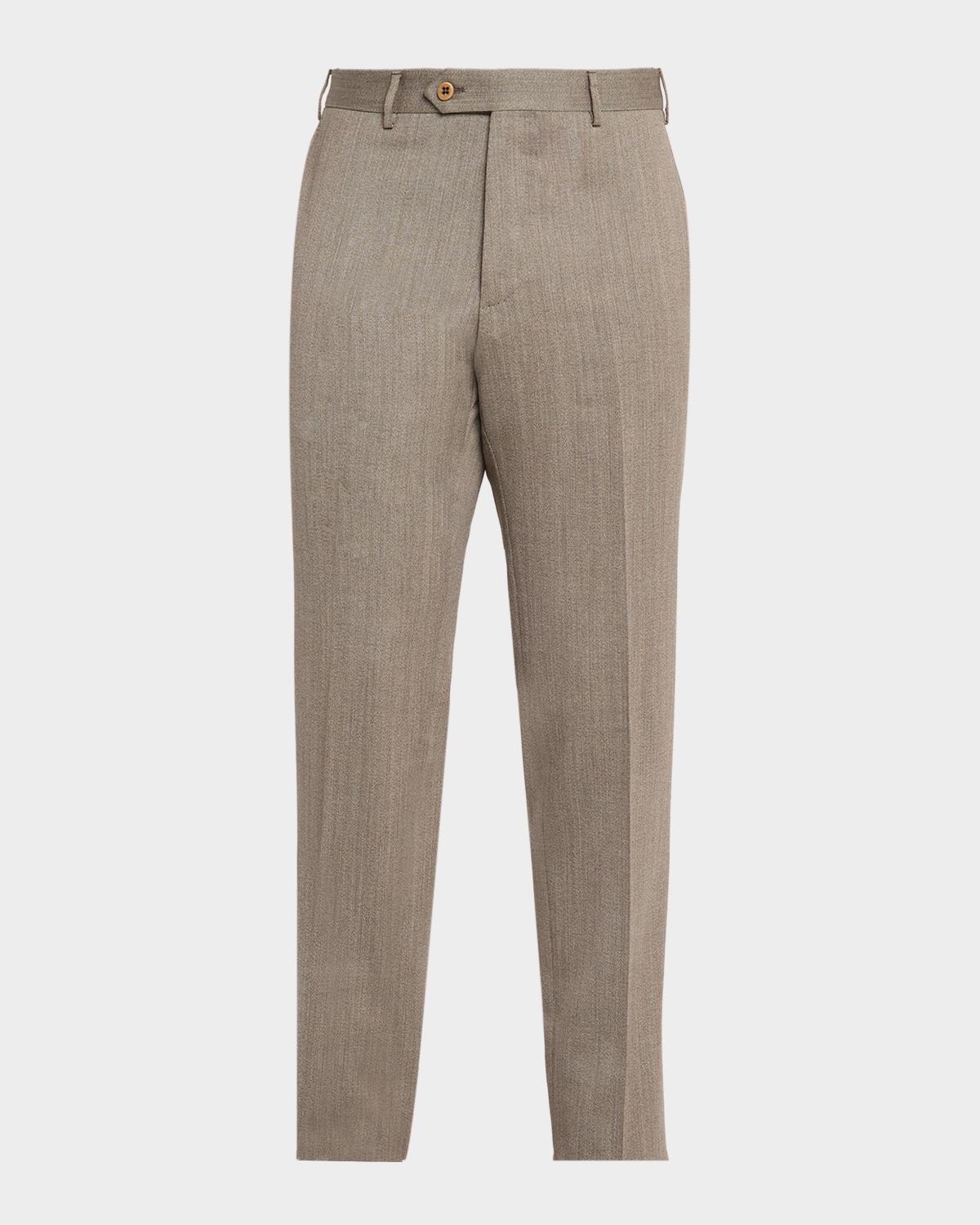 Zanella Men's Parker Wool Twill Pants