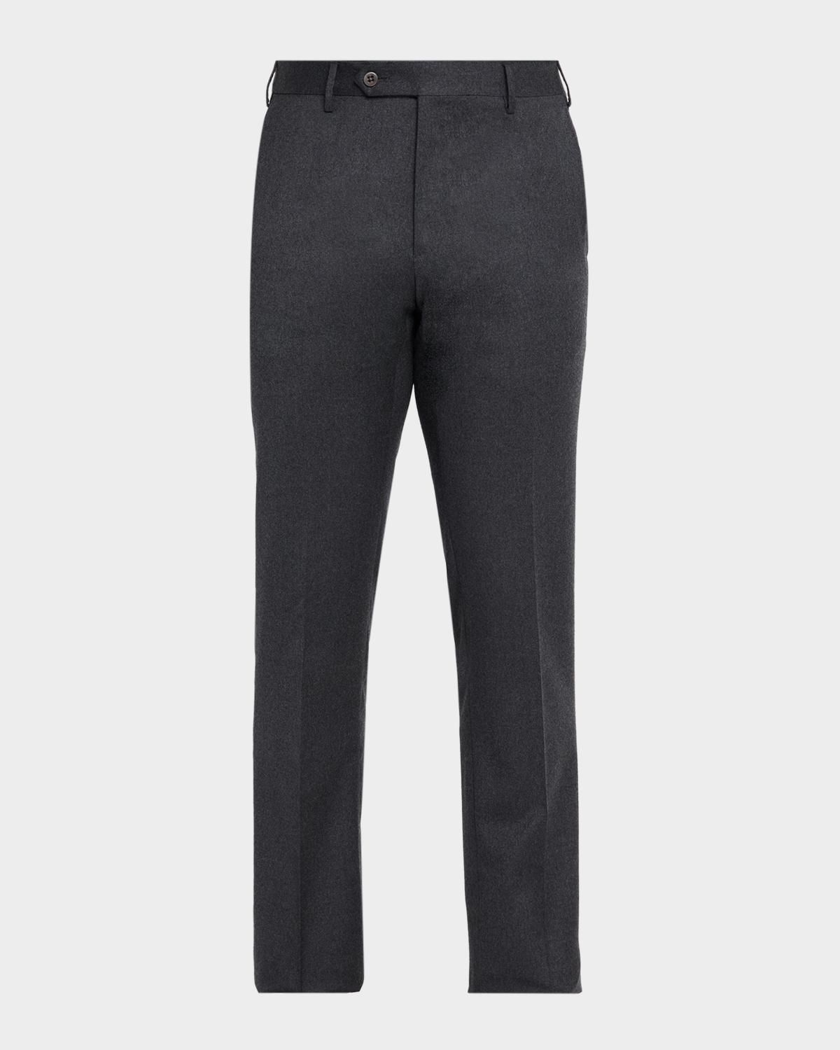 Zanella Men's Parker Wool Flannel Pants