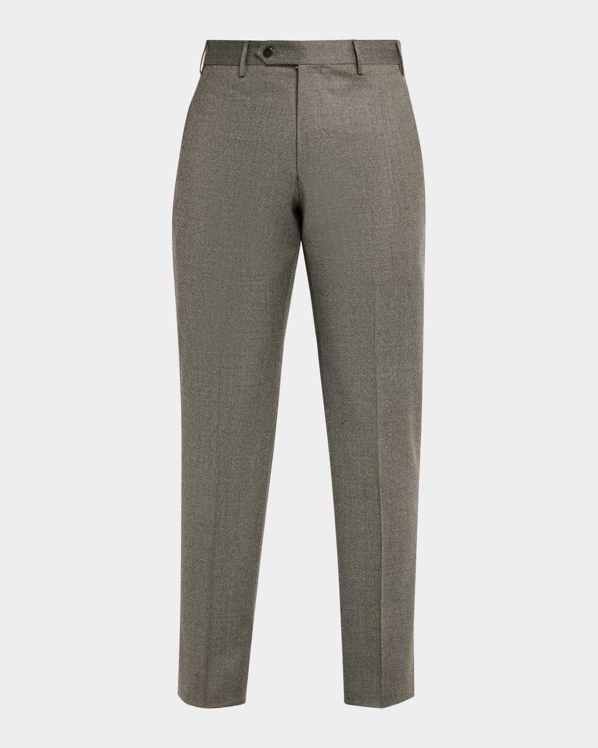 Zanella Men's Parker Wool Flannel Pants
