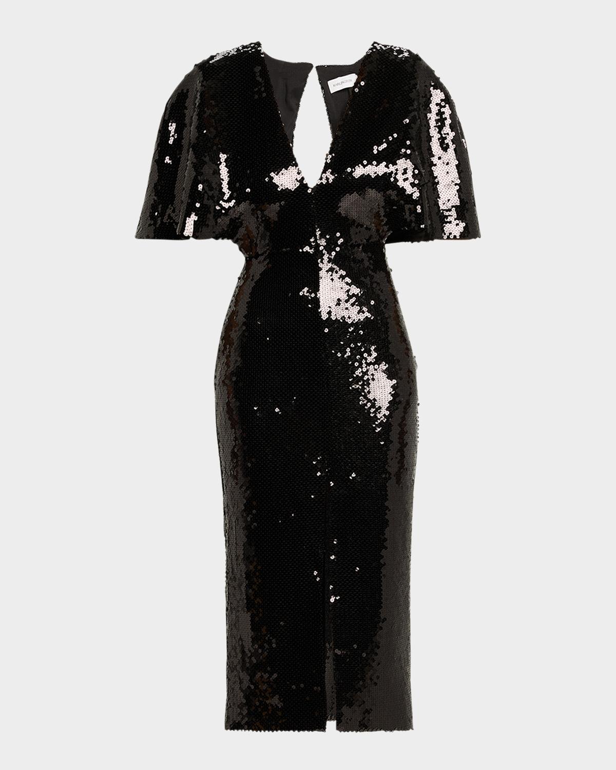16Arlington Ermara Sequined Midi Dress