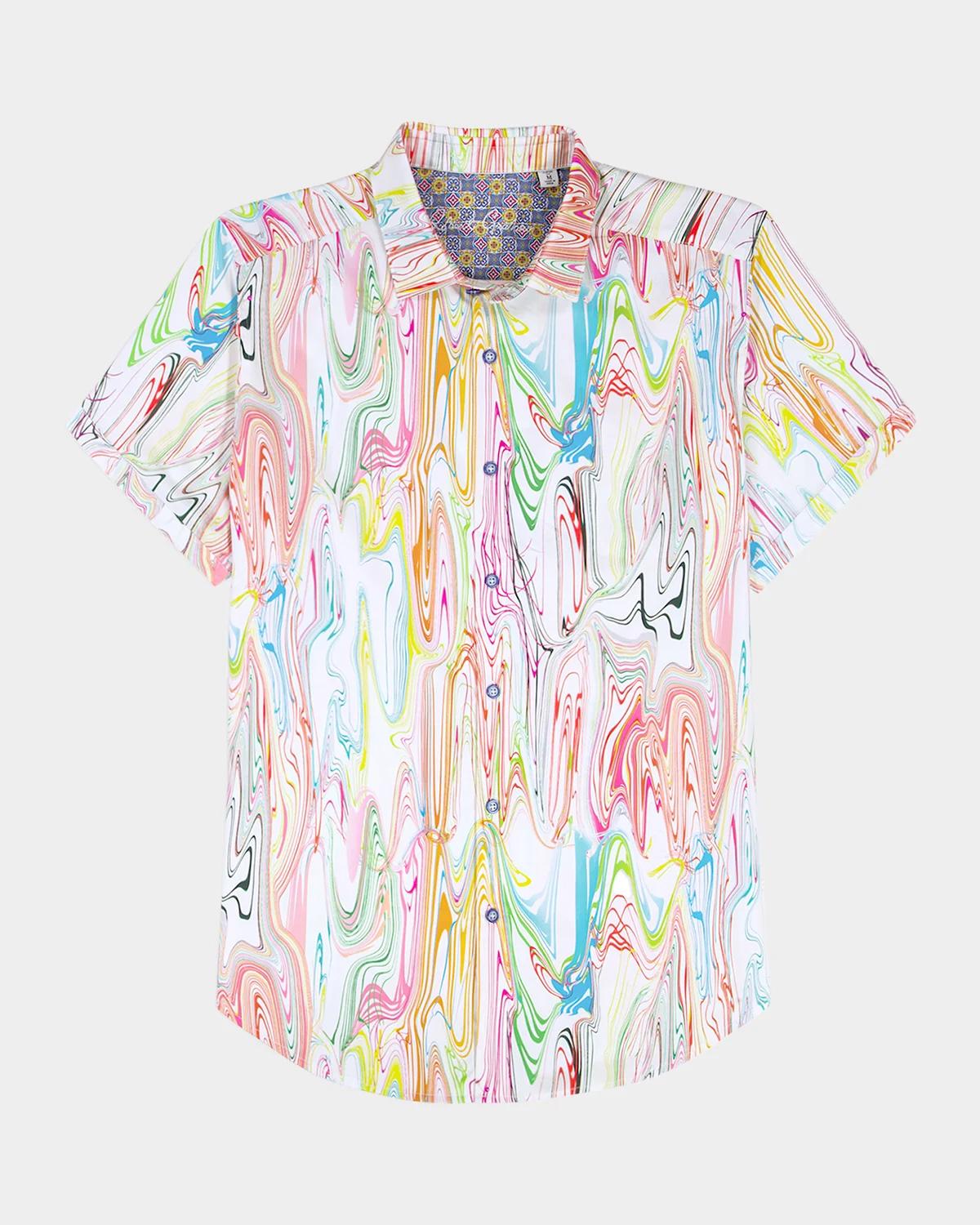 Men & apos;s Bellenden Woven Satin Shirt