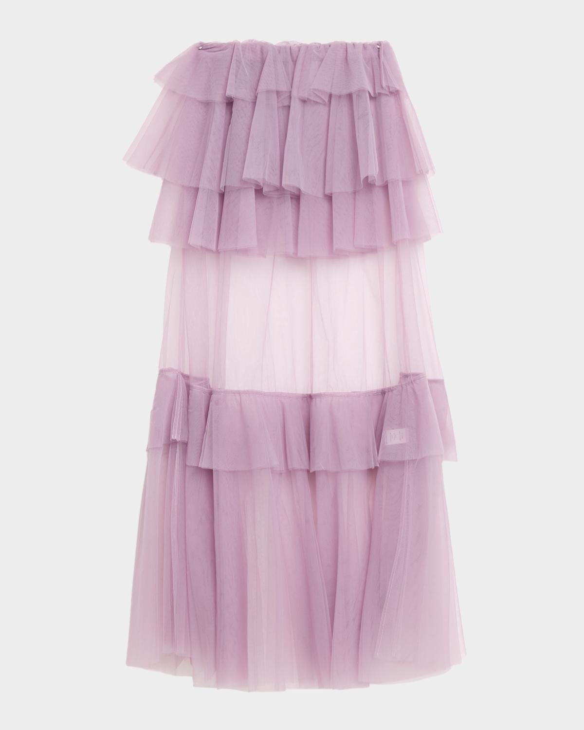 AKNVAS Vilhelmine Tulle Maxi Skirt