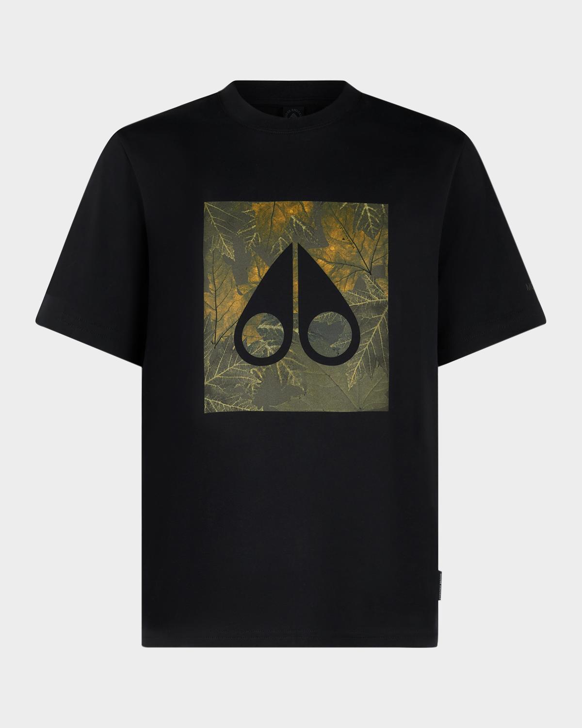 Moose Knuckles Men's Hemlock Camo Graphic Short-Sleeve T-Shirt