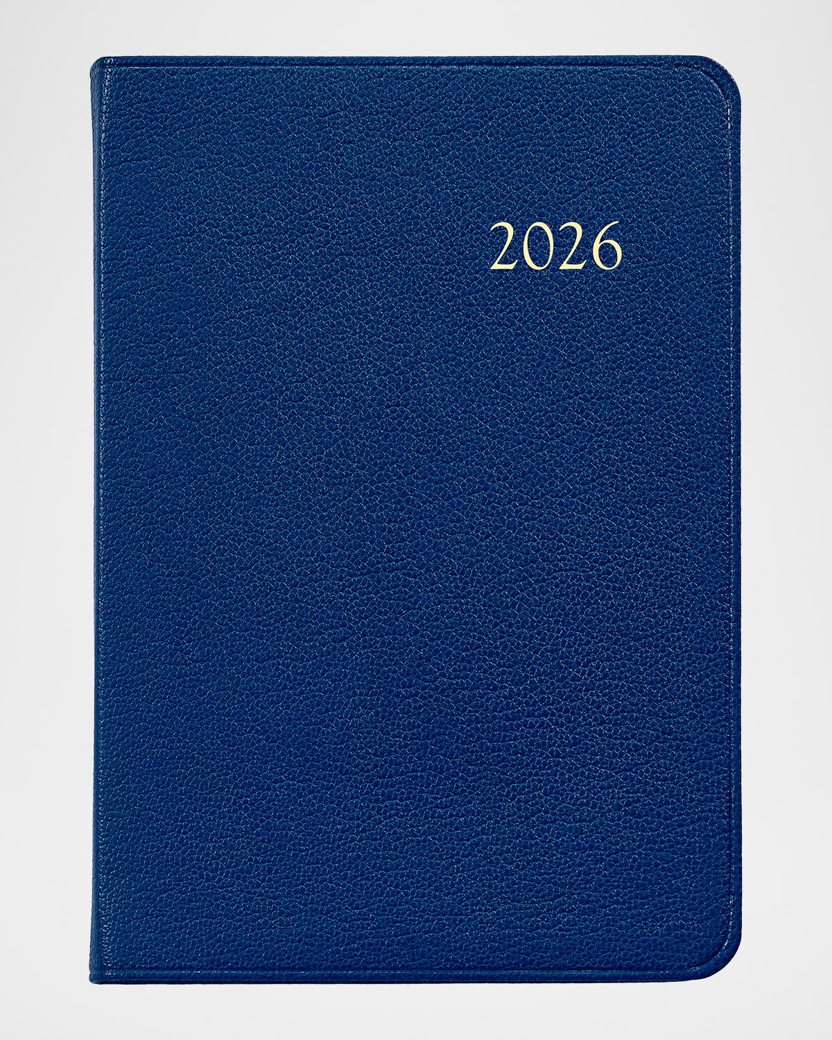 Graphic Image 2026 Leather Daily Journal