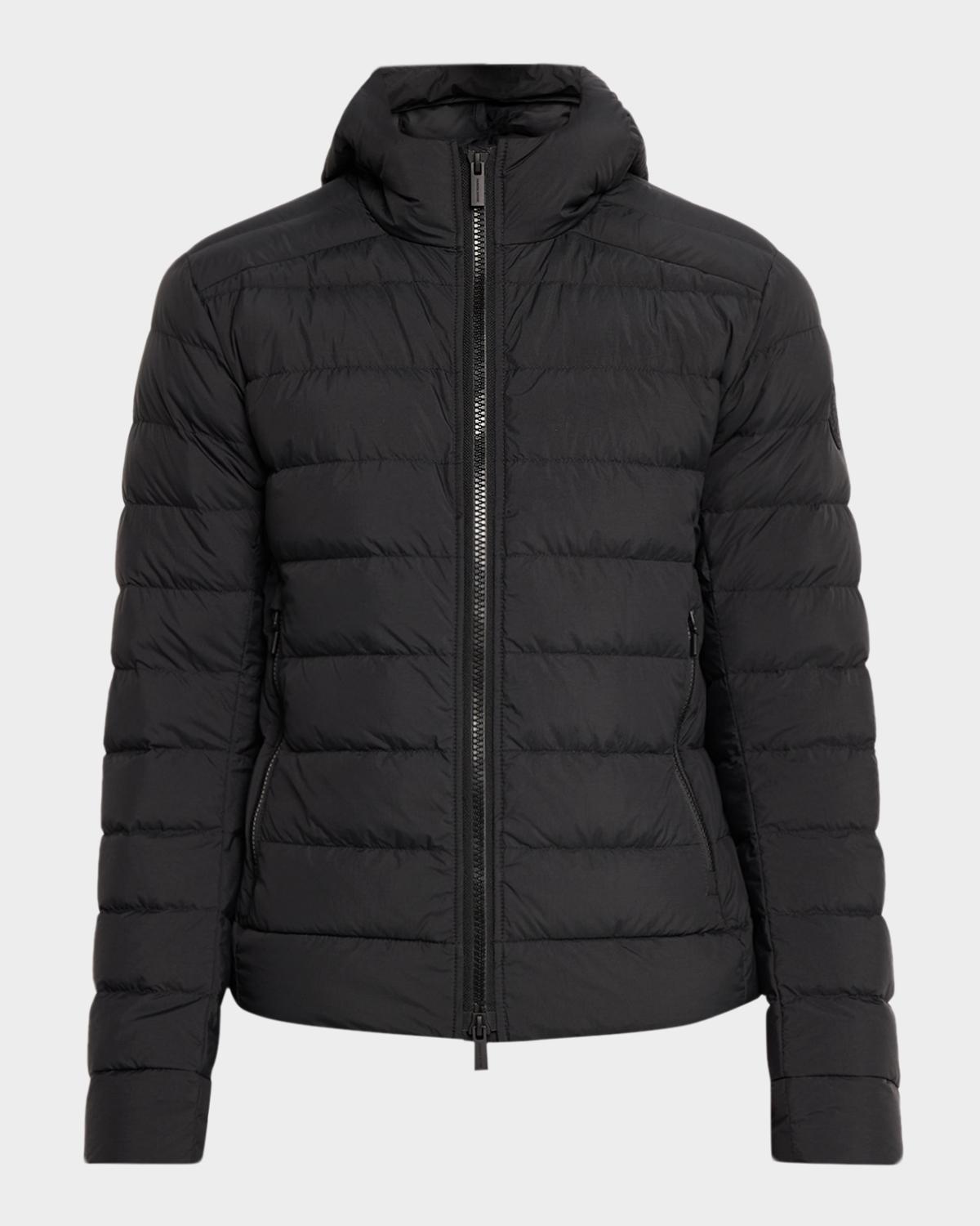 Canada Goose Men's Crofton Packable Quilted Matte Ripstop Hoodie