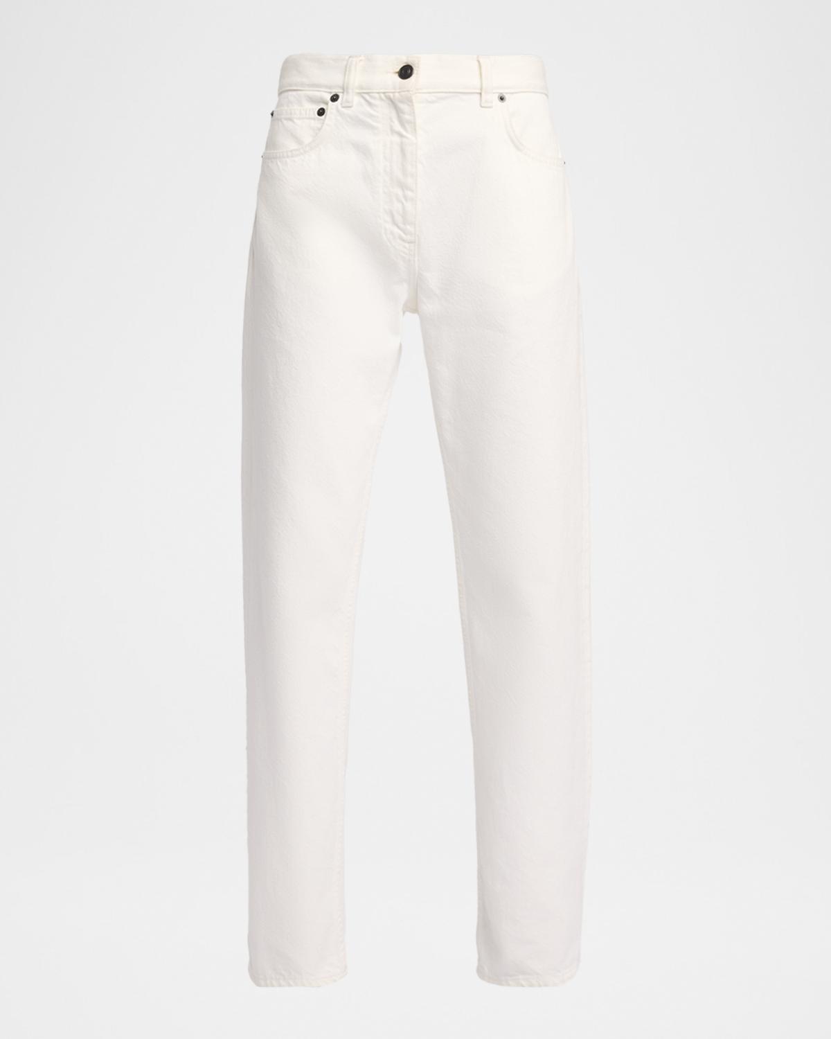 The Row Burty Straight-Leg Jeans