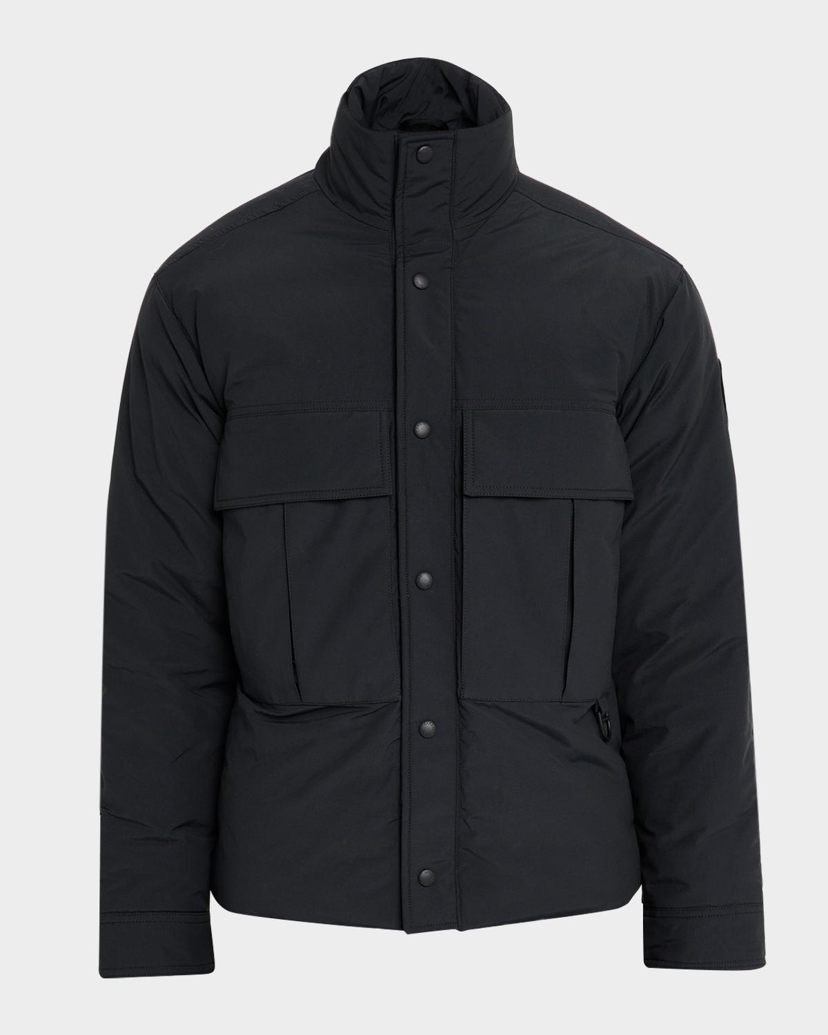 Canada Goose Men's Kirby Padded Ripstop Snap-Front Jacket