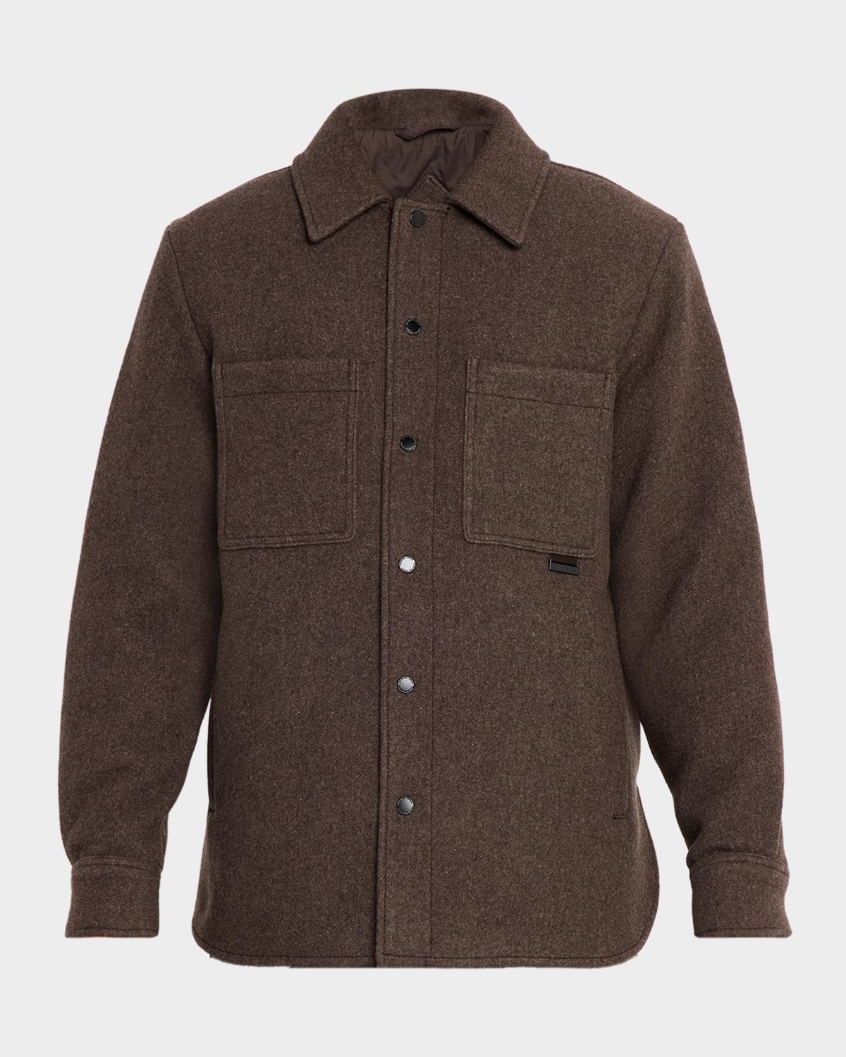 Canada Goose Men's Atkinson Snap-Front Shirt Jacket