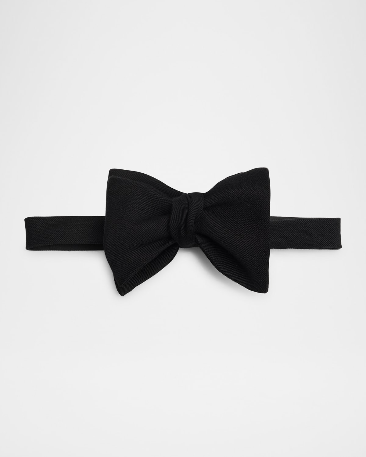 dunhill Men 's Large Mulberry Silk Bow Tie