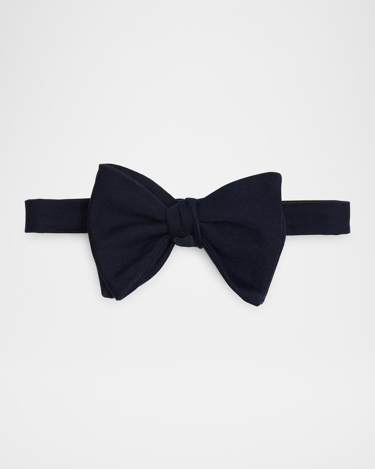 dunhill Men's Large Mulberry Silk Bow Tie