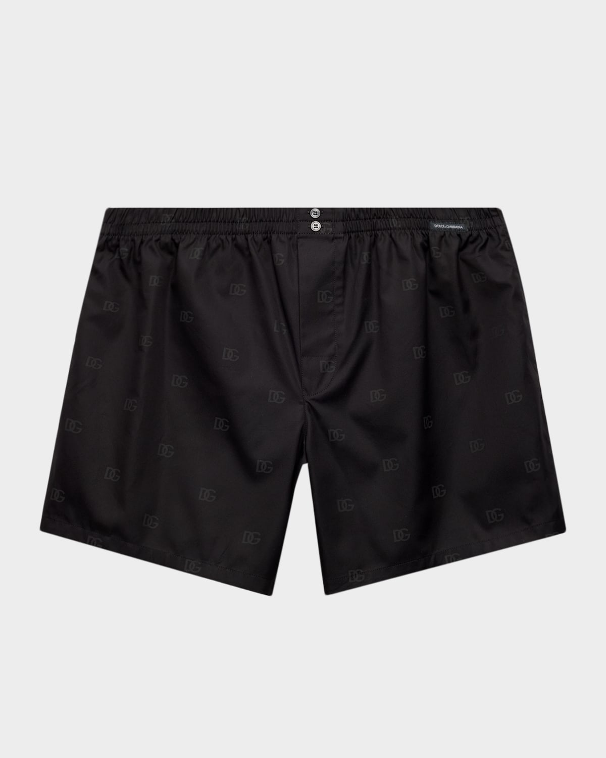 Dolce & Gabbana en 's Cotton Poplin DG Logo Boxer Briefs