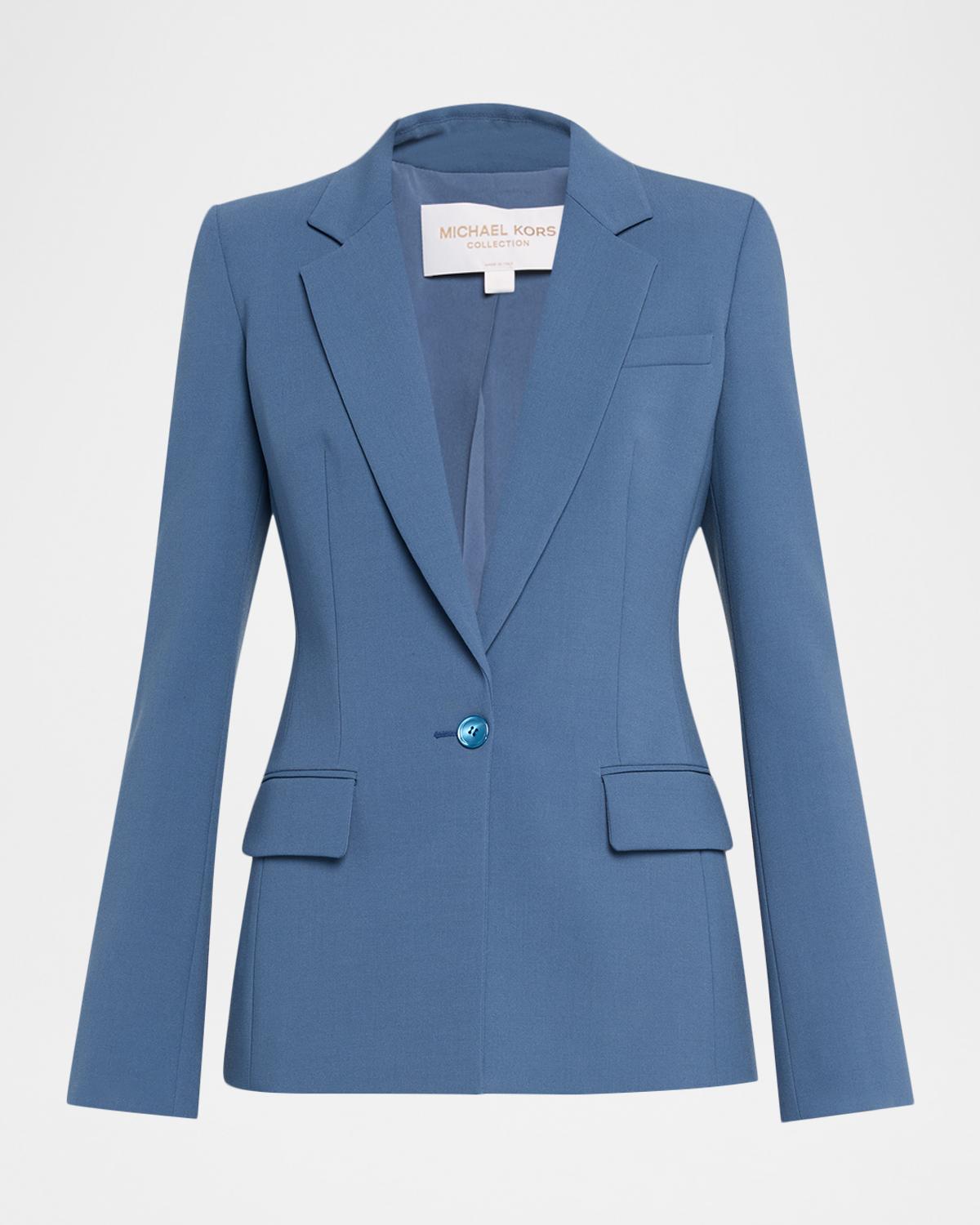 Michael Kors Collection Tailored Single-Button Blazer