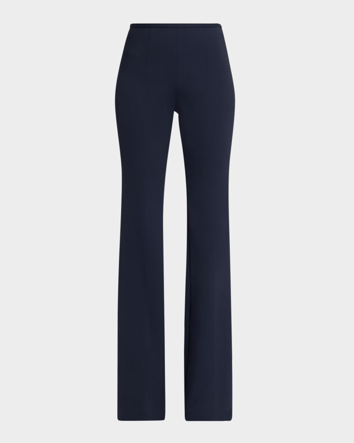 Michael Kors Collection Brooke Mid-Rise Bootcut Pants