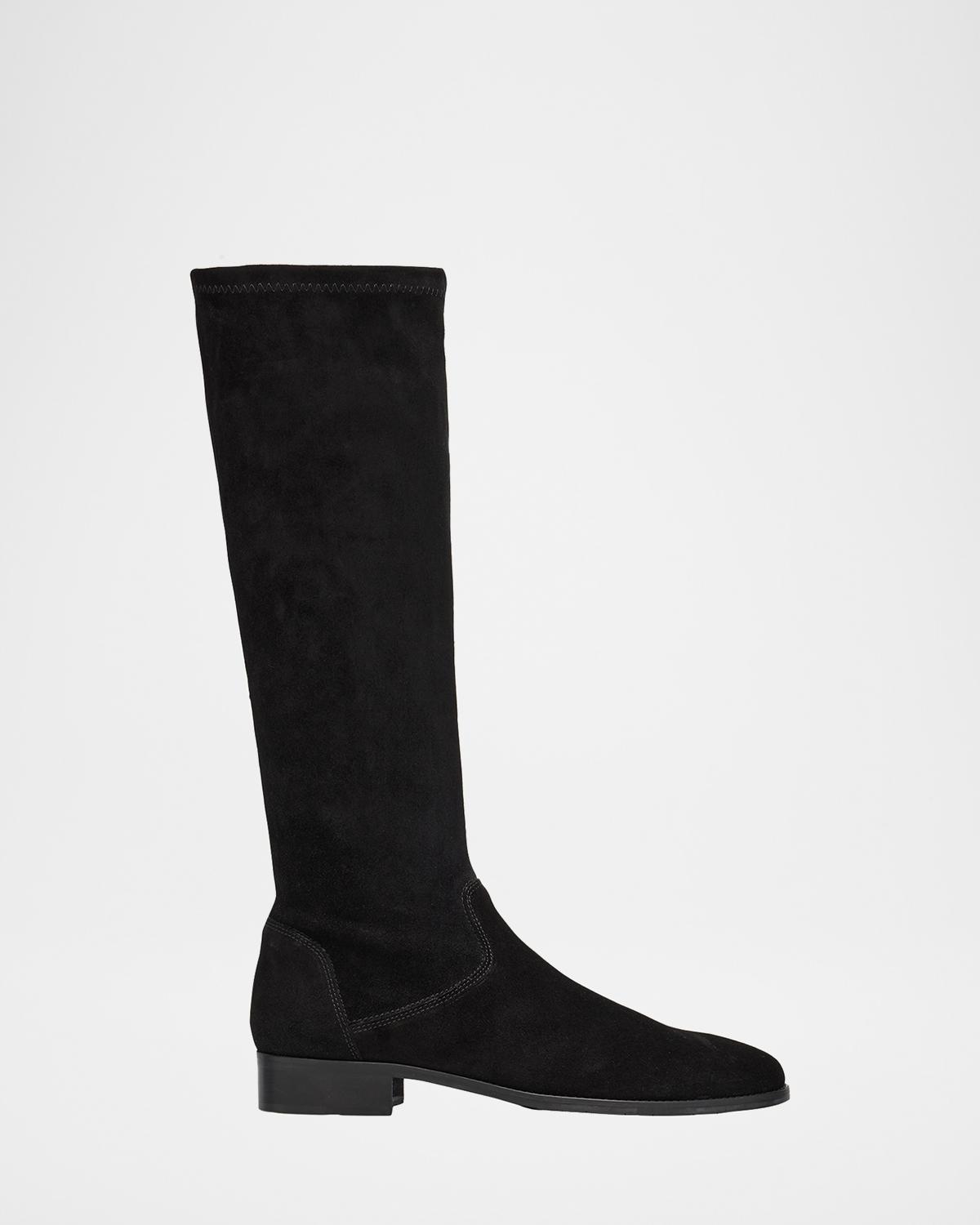 Aquatalia Sabrena Suede Knee-High Boots