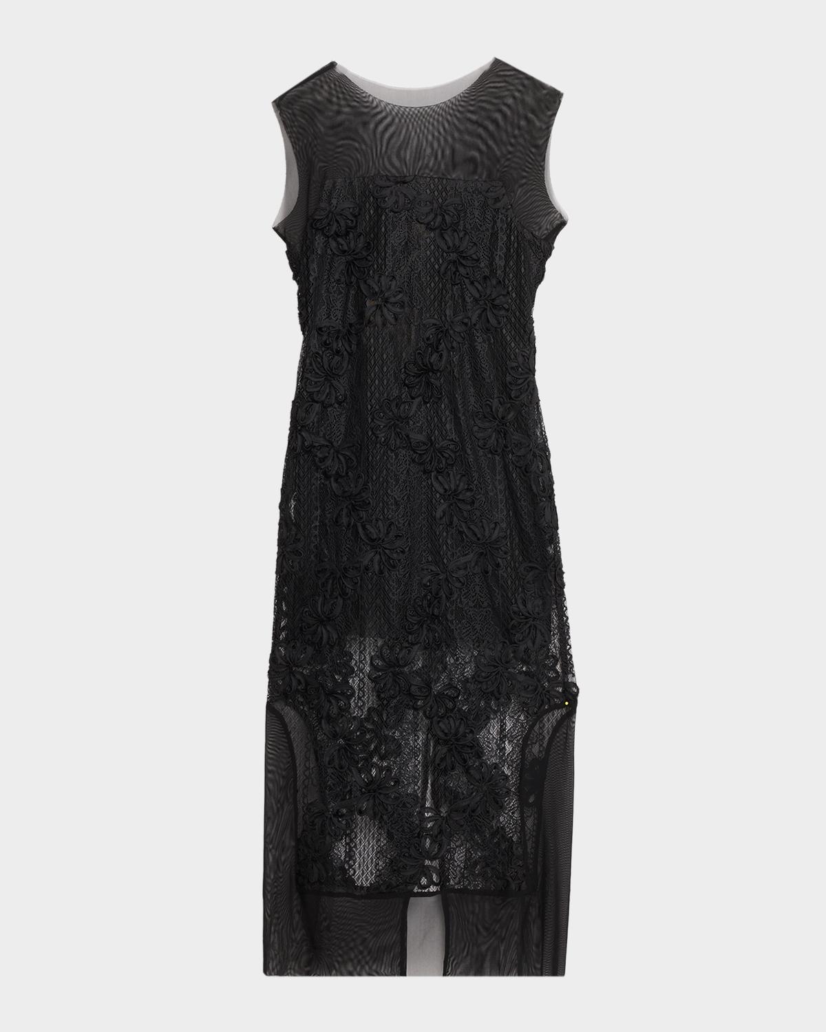 JBQ Cove Floral Lace Midi Dress