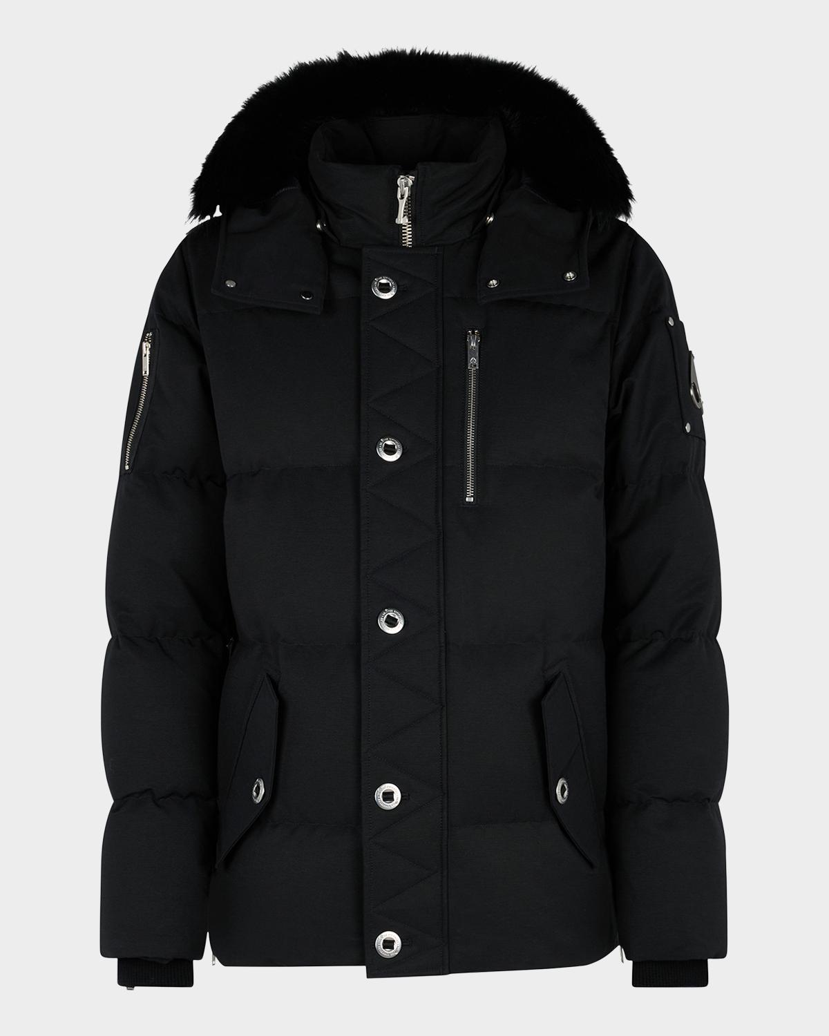 Moose Knuckles Men's Original Shearling Trim 3Q Jacket