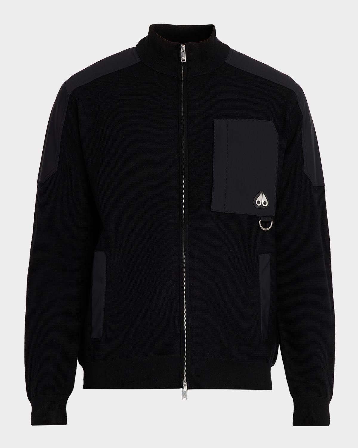 Moose Knuckles Men's Elowan Full-Zip Sweater