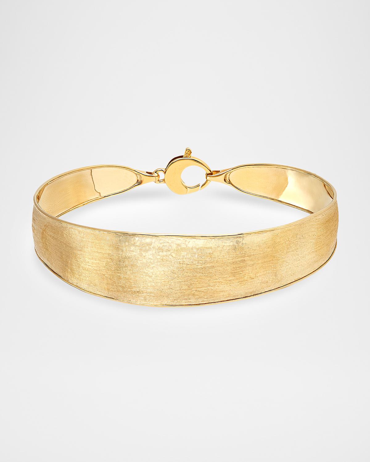 Lunaria 18K Gold Bangle Bracelet