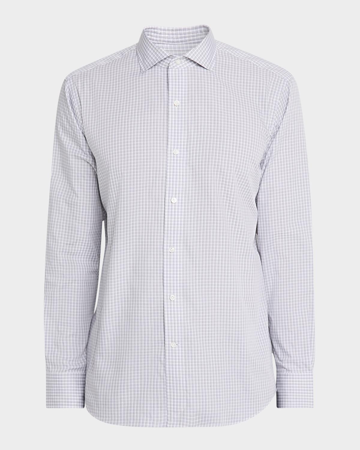 Peter Millar Men's Torino Check Cotton Sport Shirt