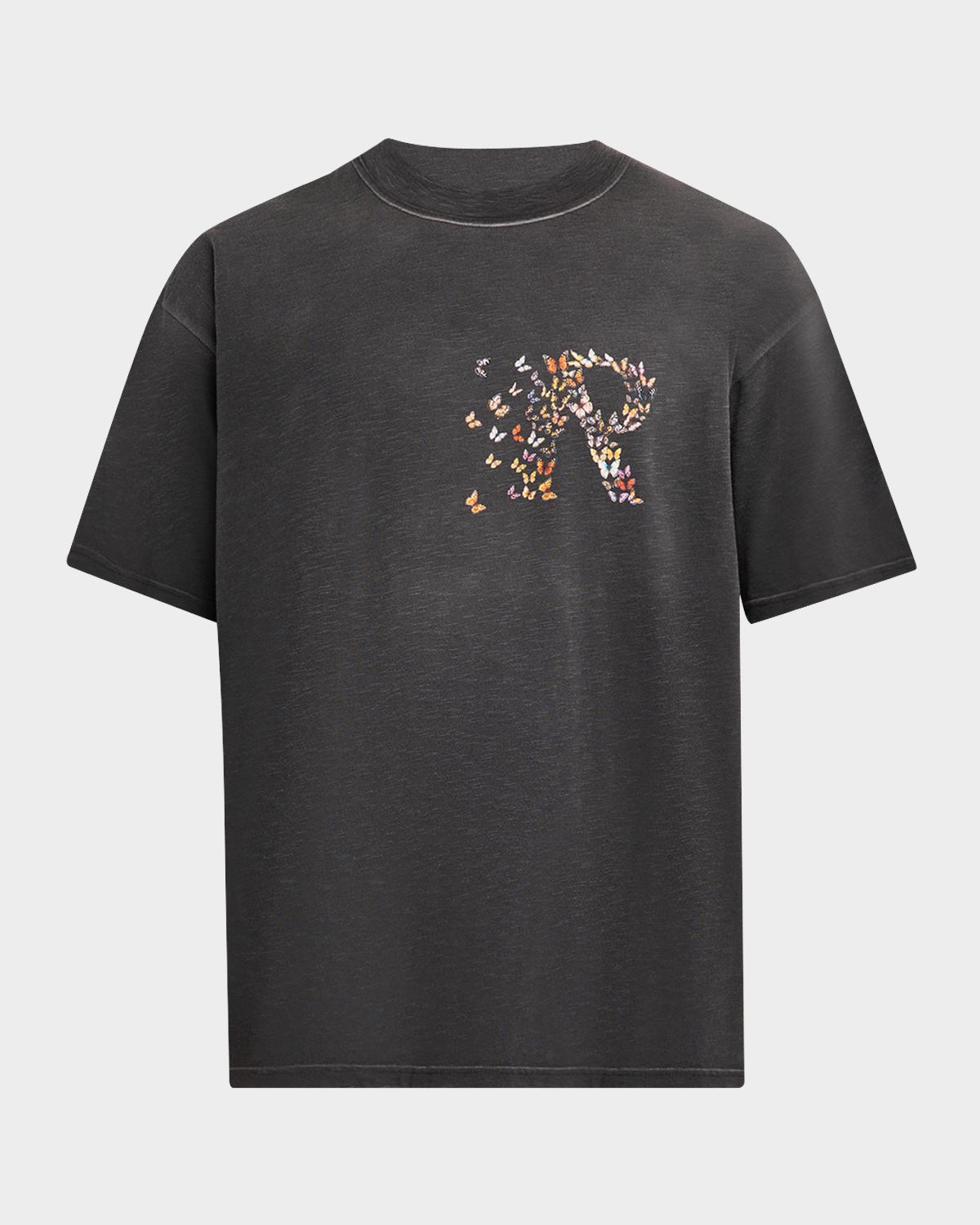 REPRESENT Men's Monarch Logo Cotton Boxy Fit T-Shirt