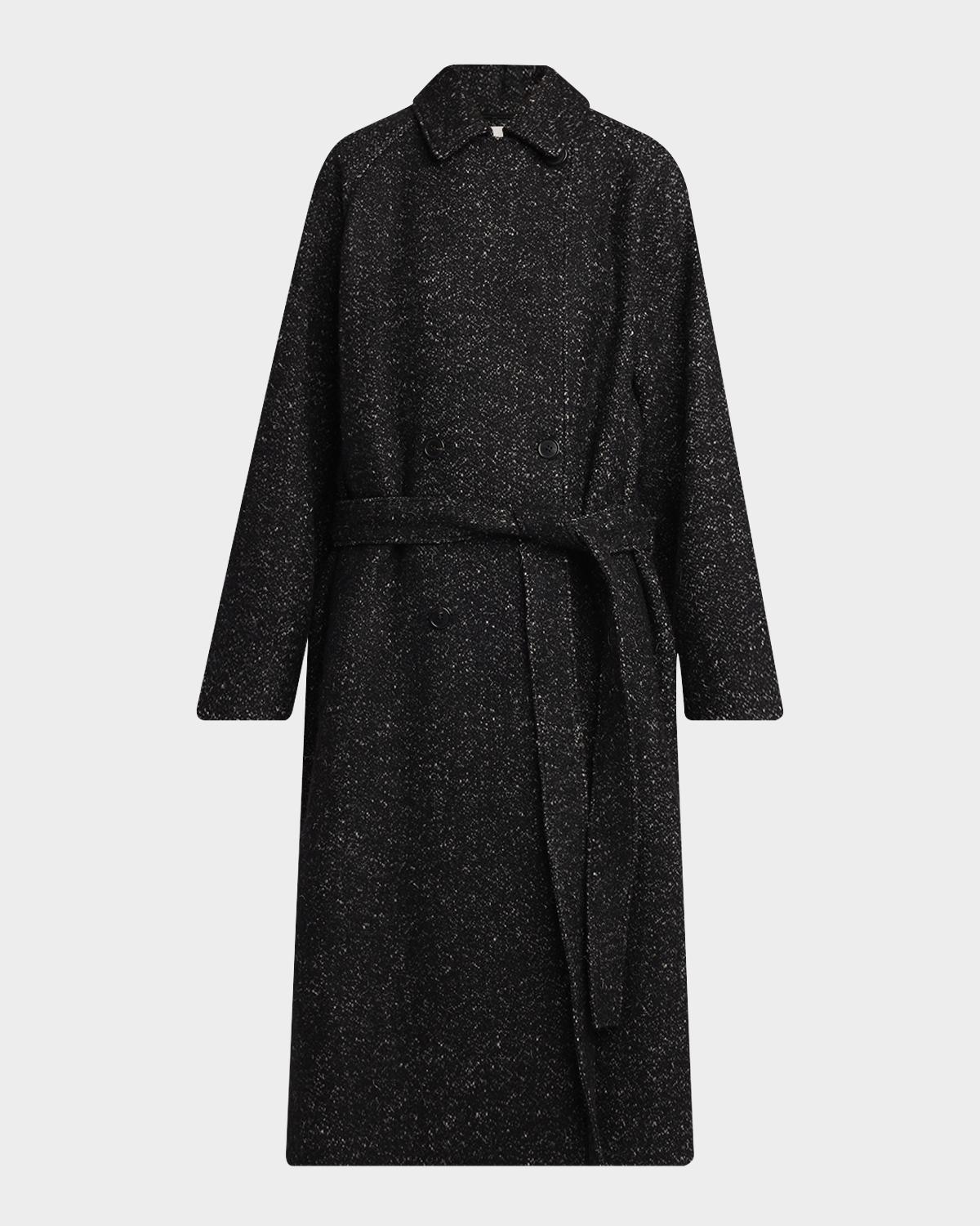 The Row Macaria Belted Wool Oversized Coat