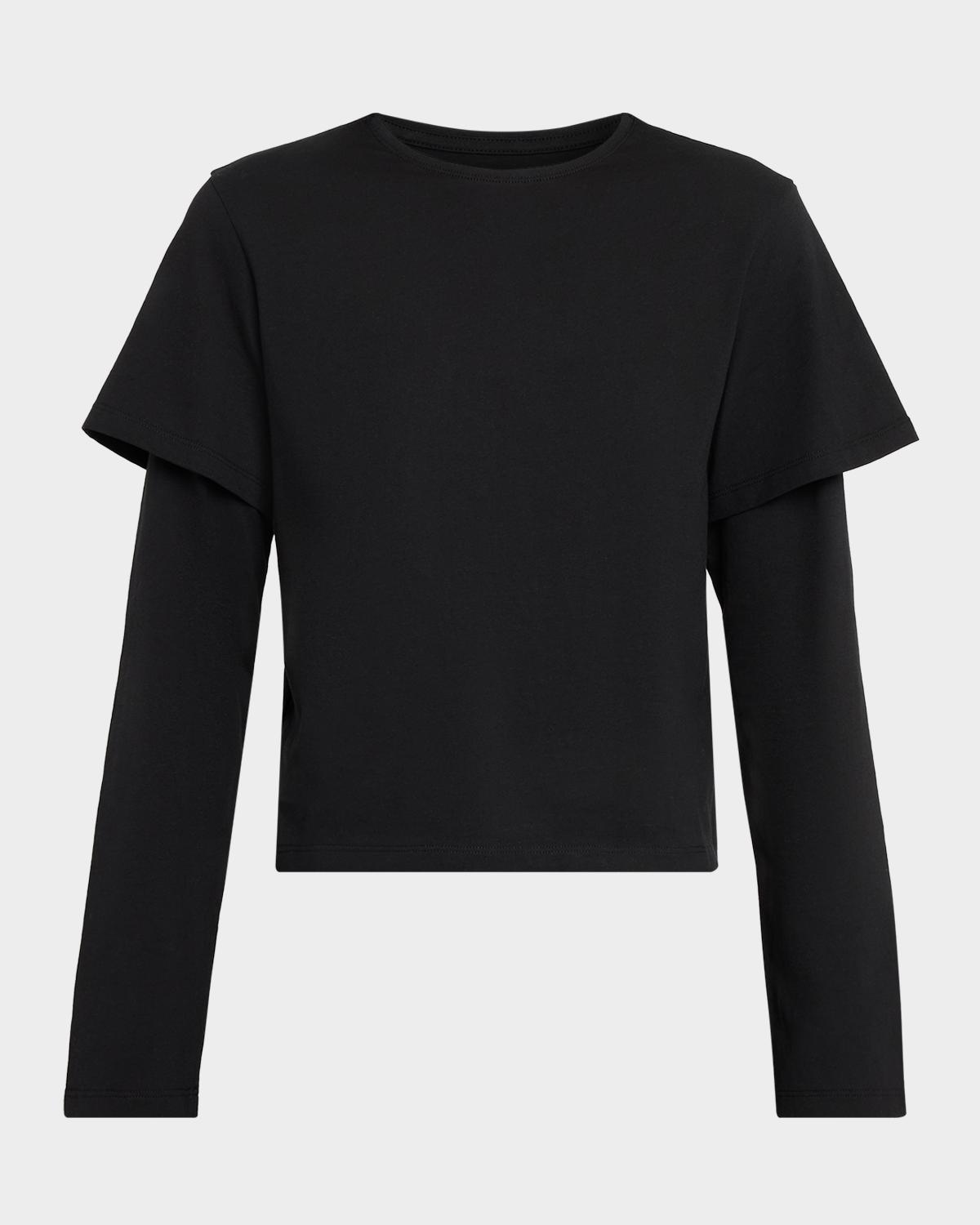 Still Here 2Tee Layered Long-Sleeve T-Shirt
