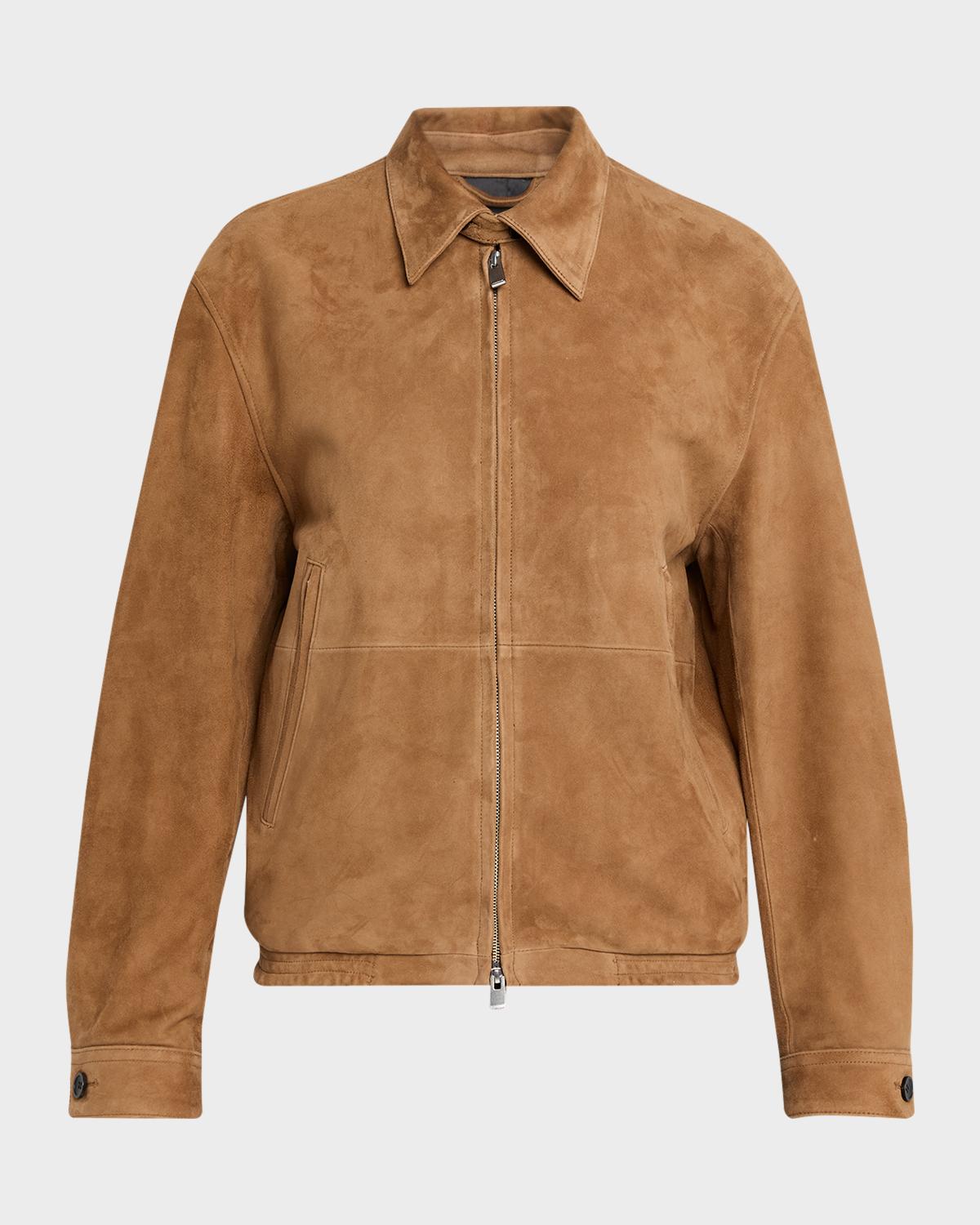 TONYWACK Blouson Goat Suede Jacket