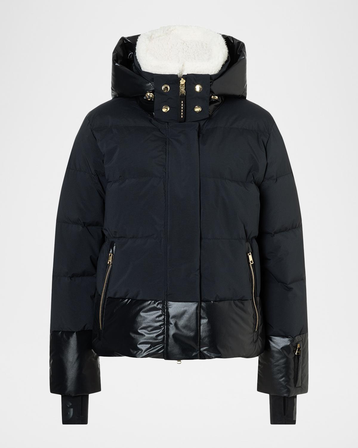 Bogner Maja Down Ski Jacket with Removable Hood & Collar