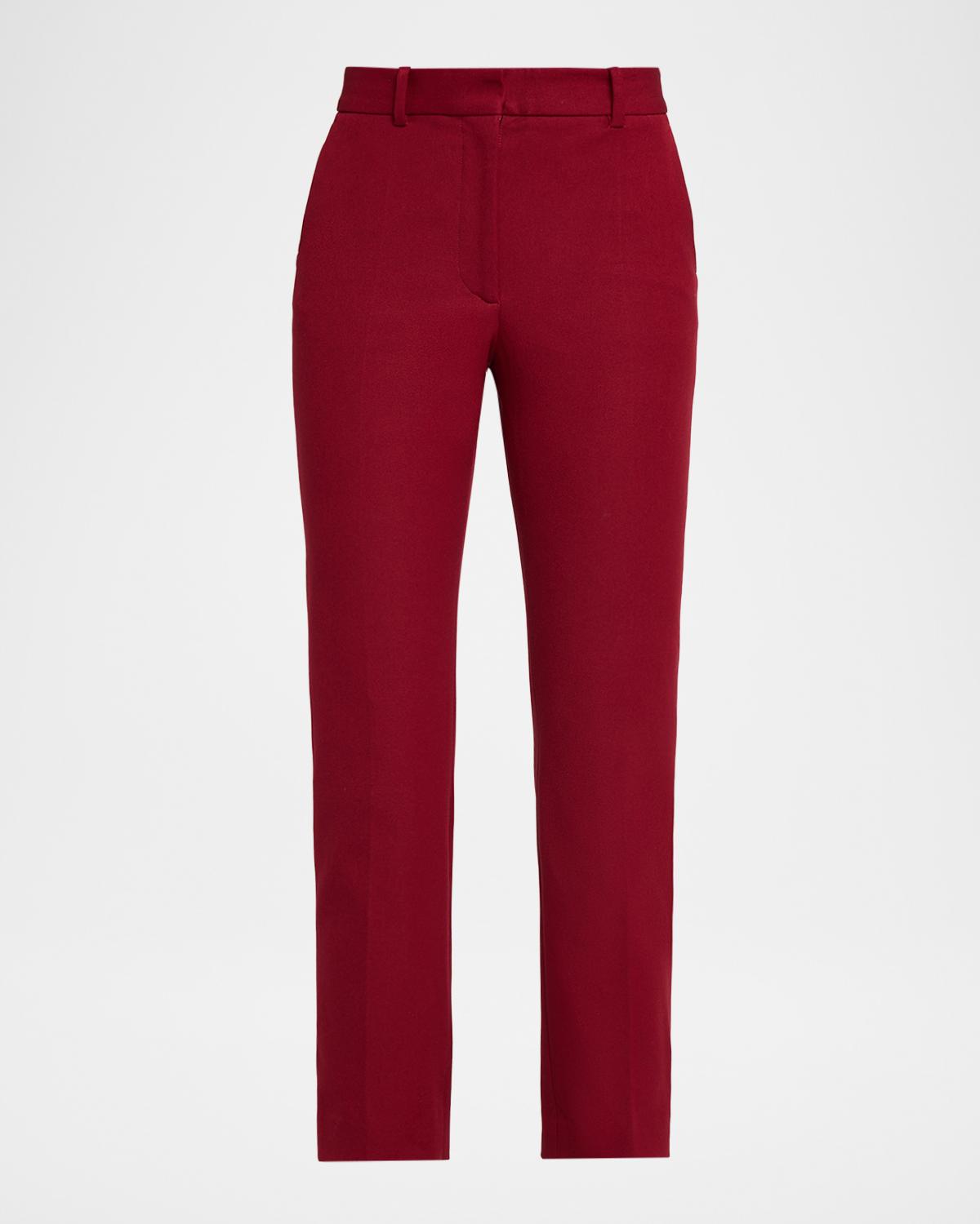 Joseph Coleman Cropped Slim Gabardine Pants