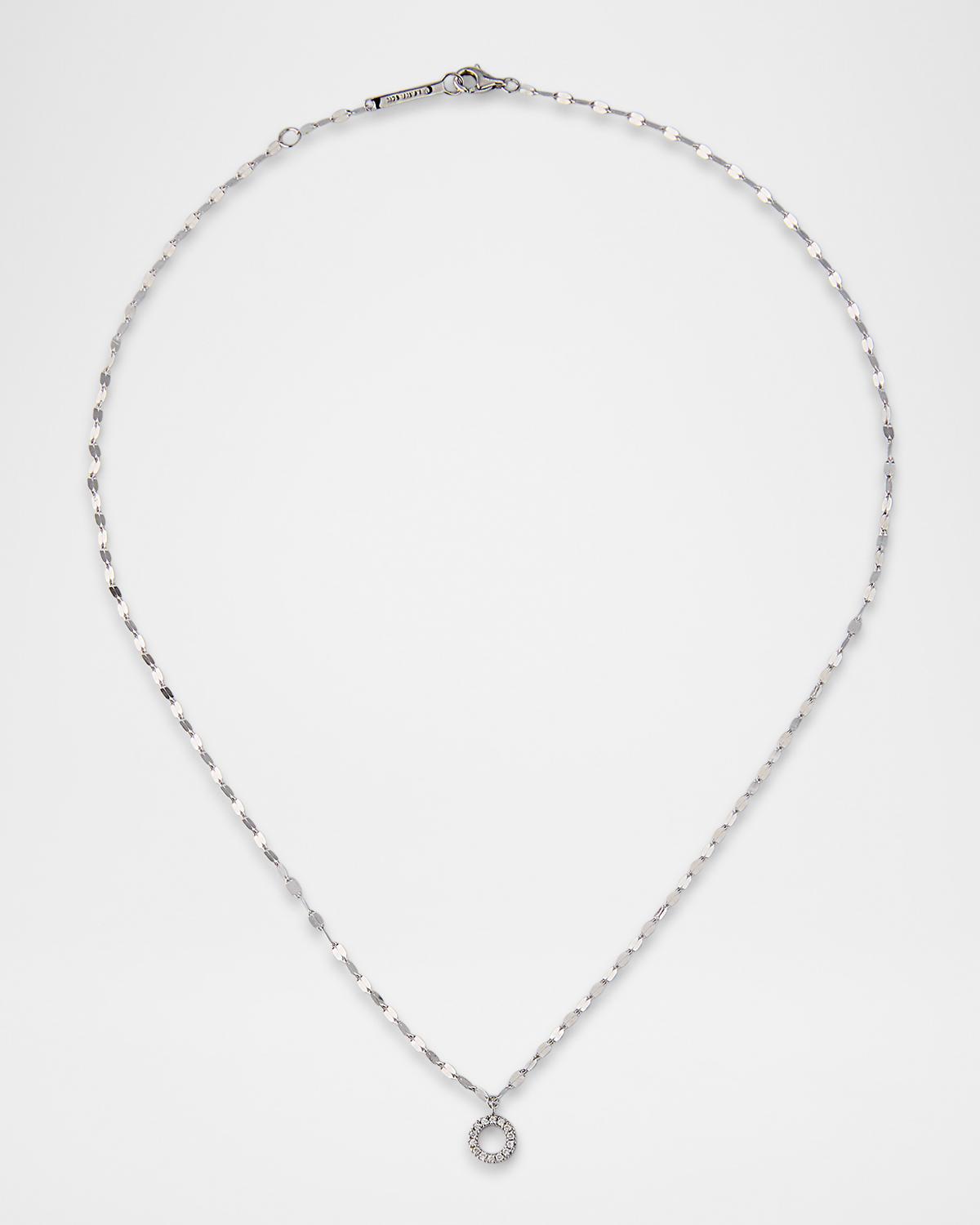 Cusp Diamond Pendant Necklace