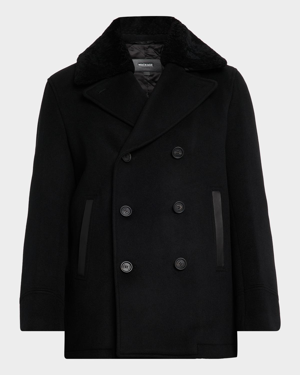 Mackage Men's Cole Wool Double Breasted Jacket