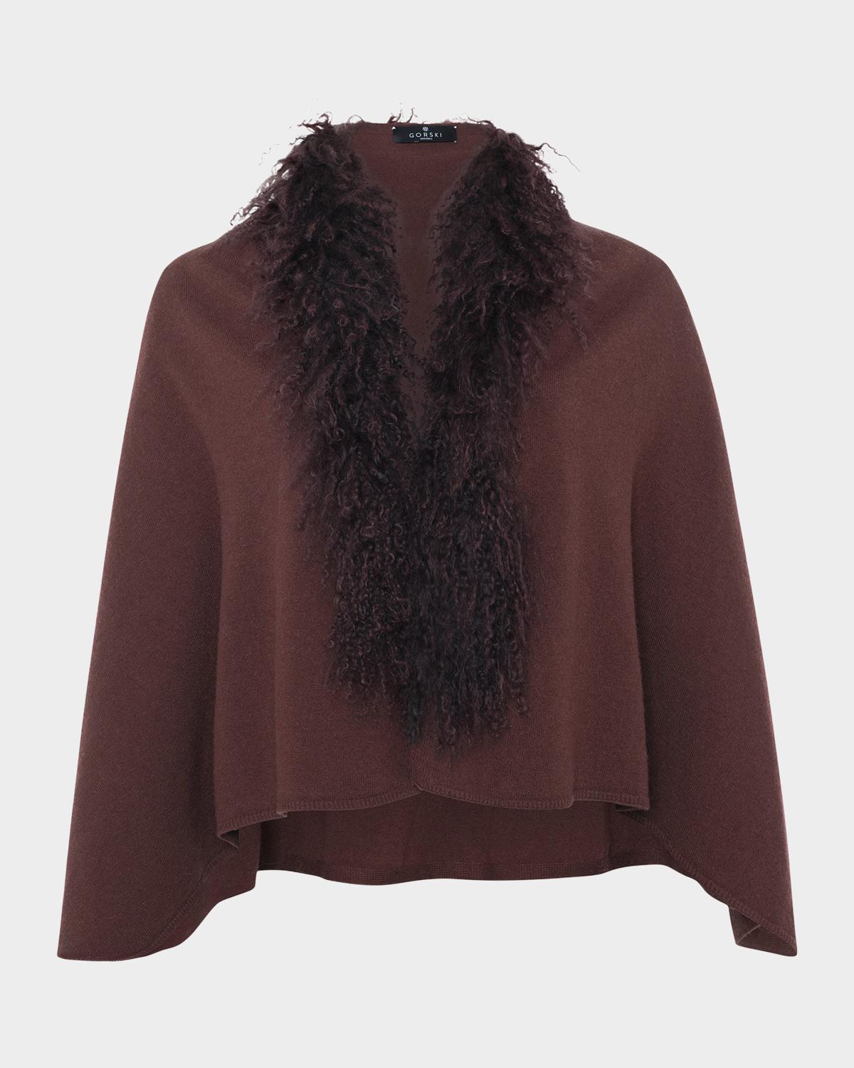 Gorski Stole with Select Mongolian Lamb Trim