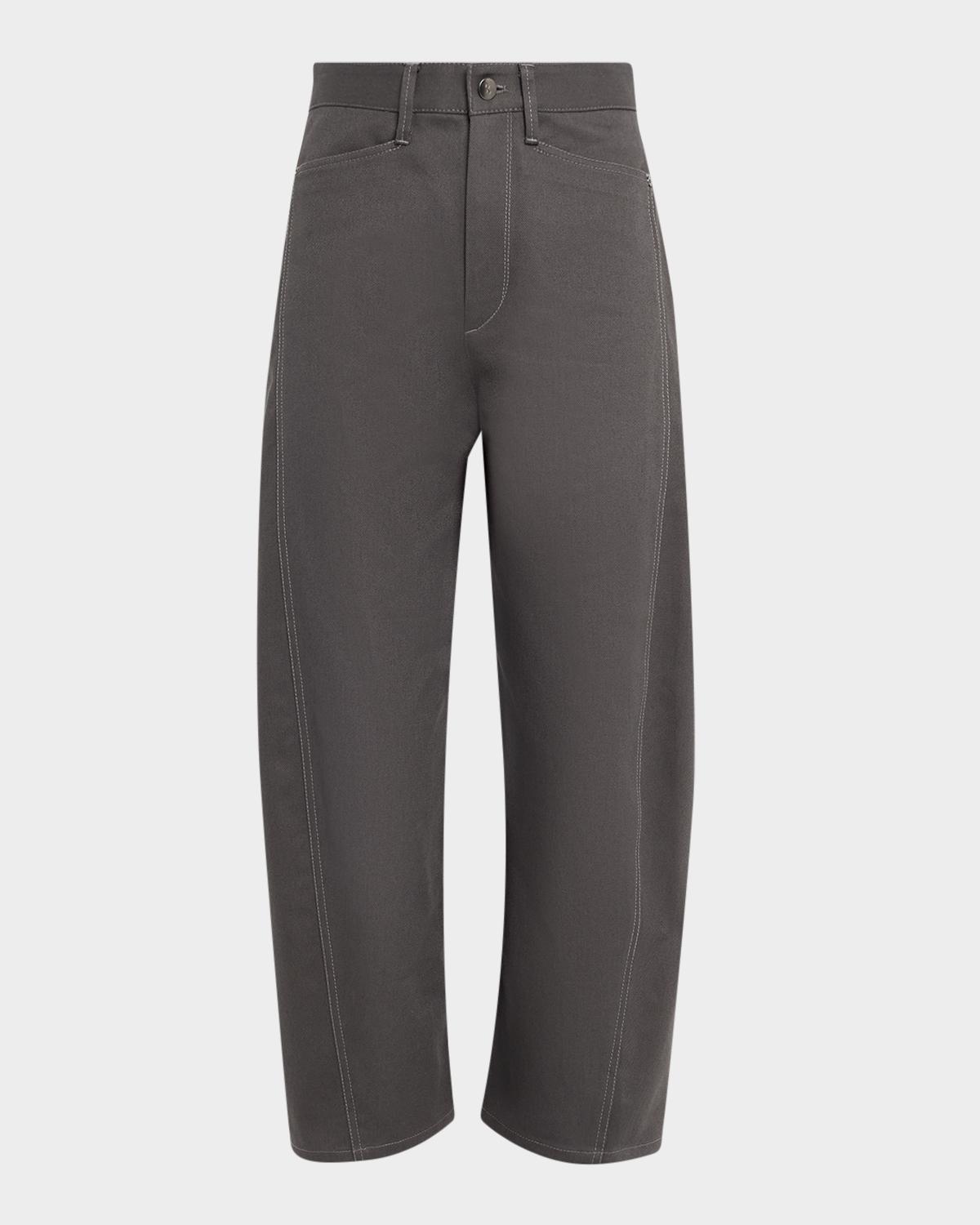 MARIA MCMANUS Cropped Bow-Leg Jeans