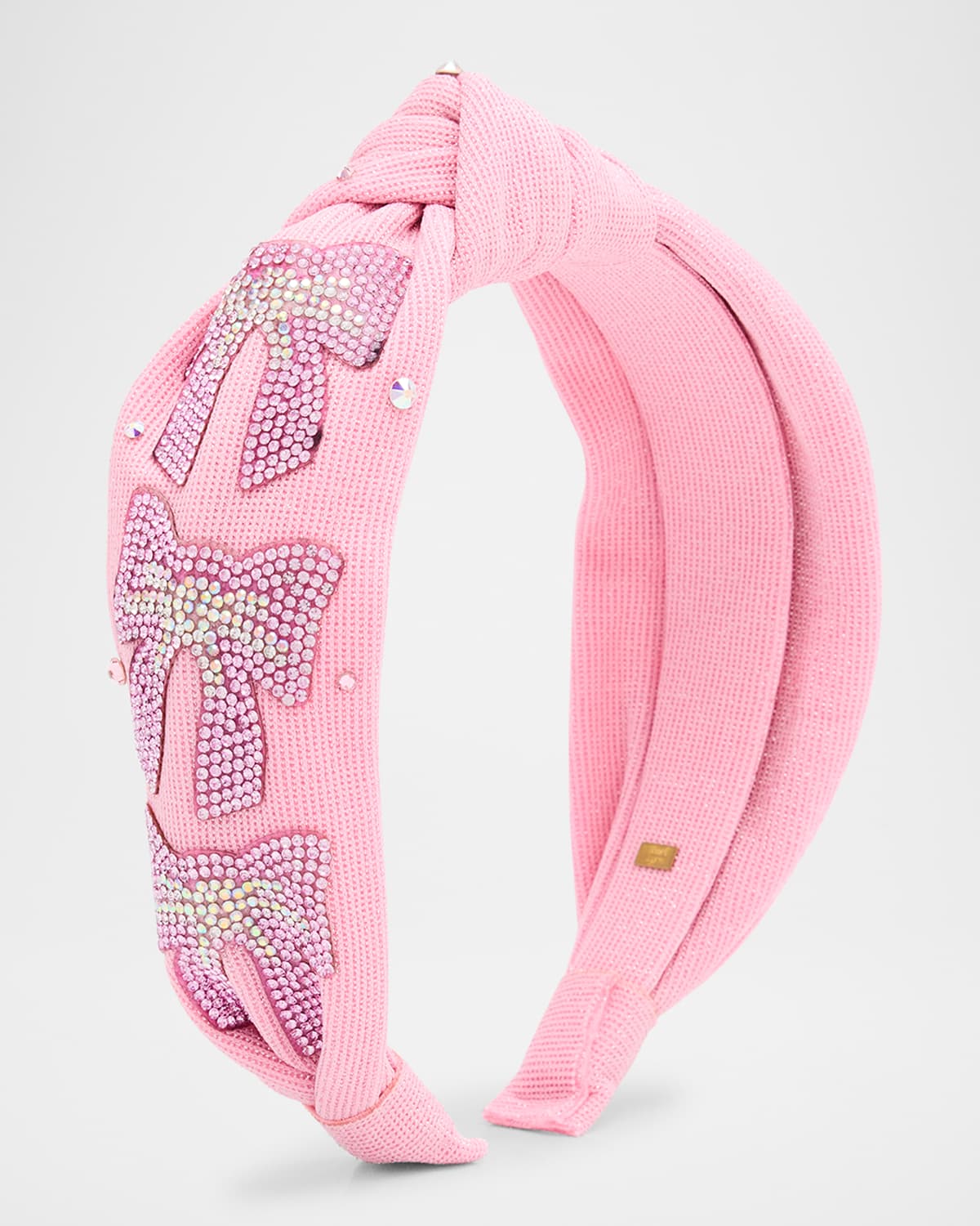 Bari Lynn Girl 's Crystal Bow Headband