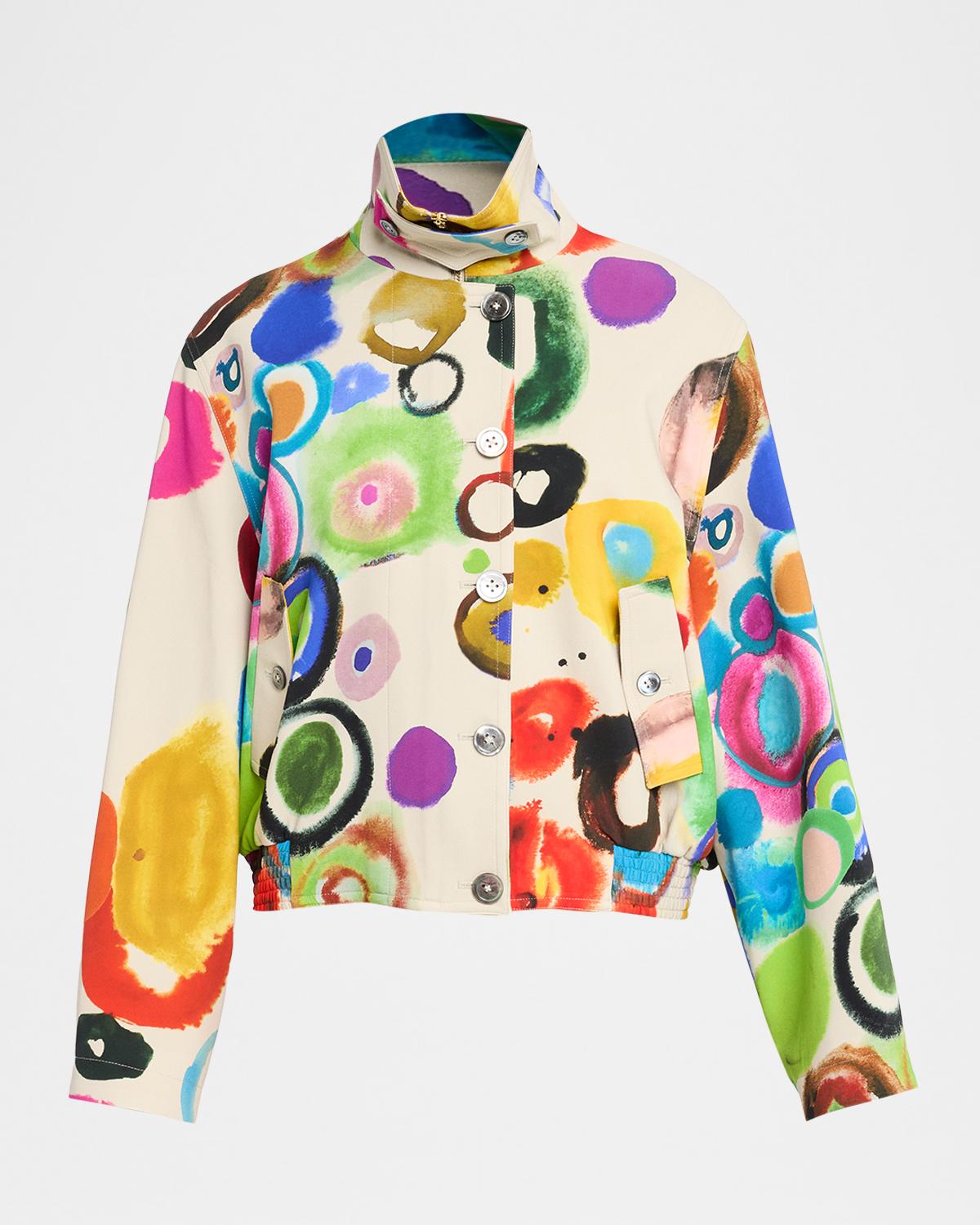 Libertine Jh Gouache Aviator Jacket