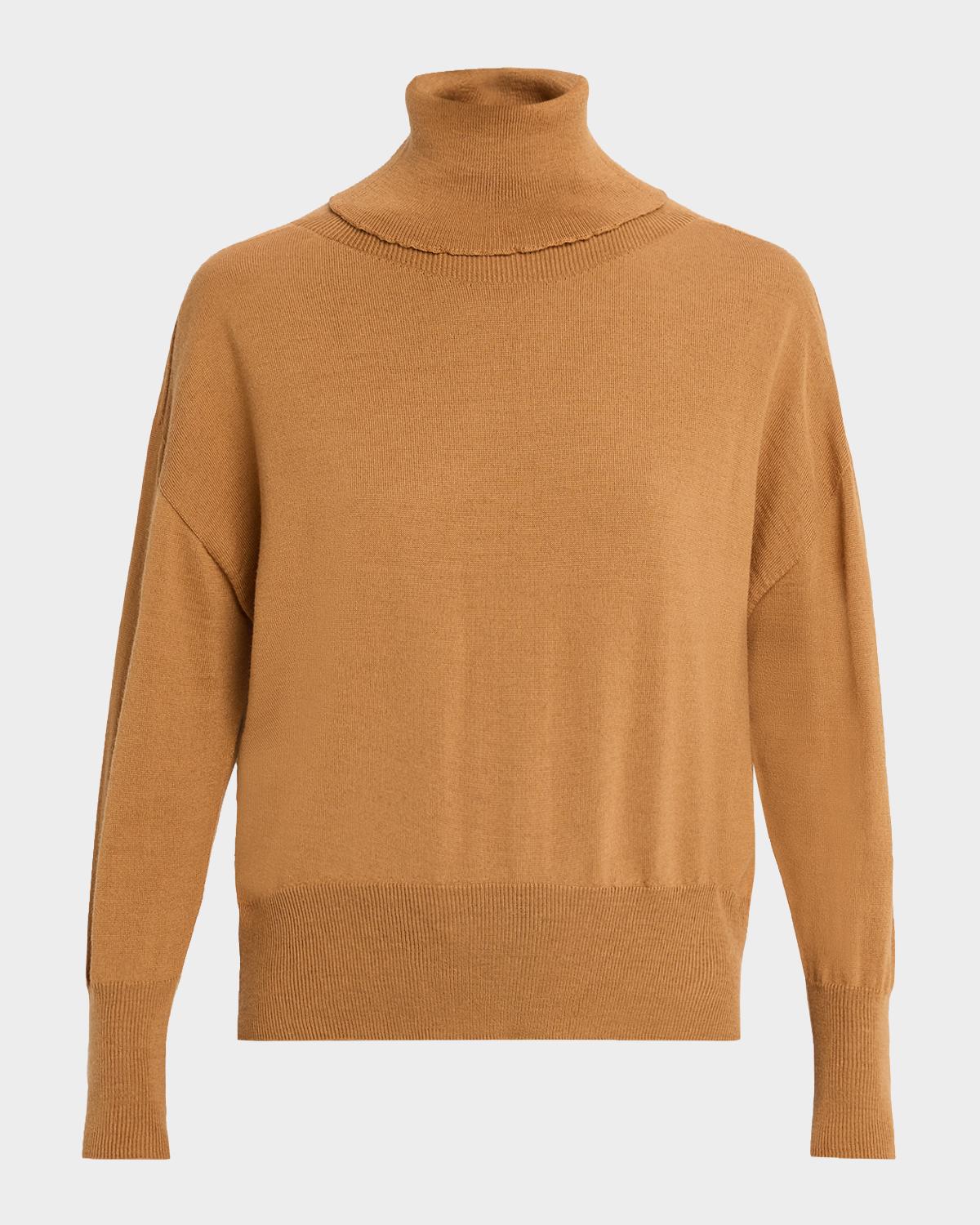 Oh My Goat Turtleneck Merino Wool Sweater