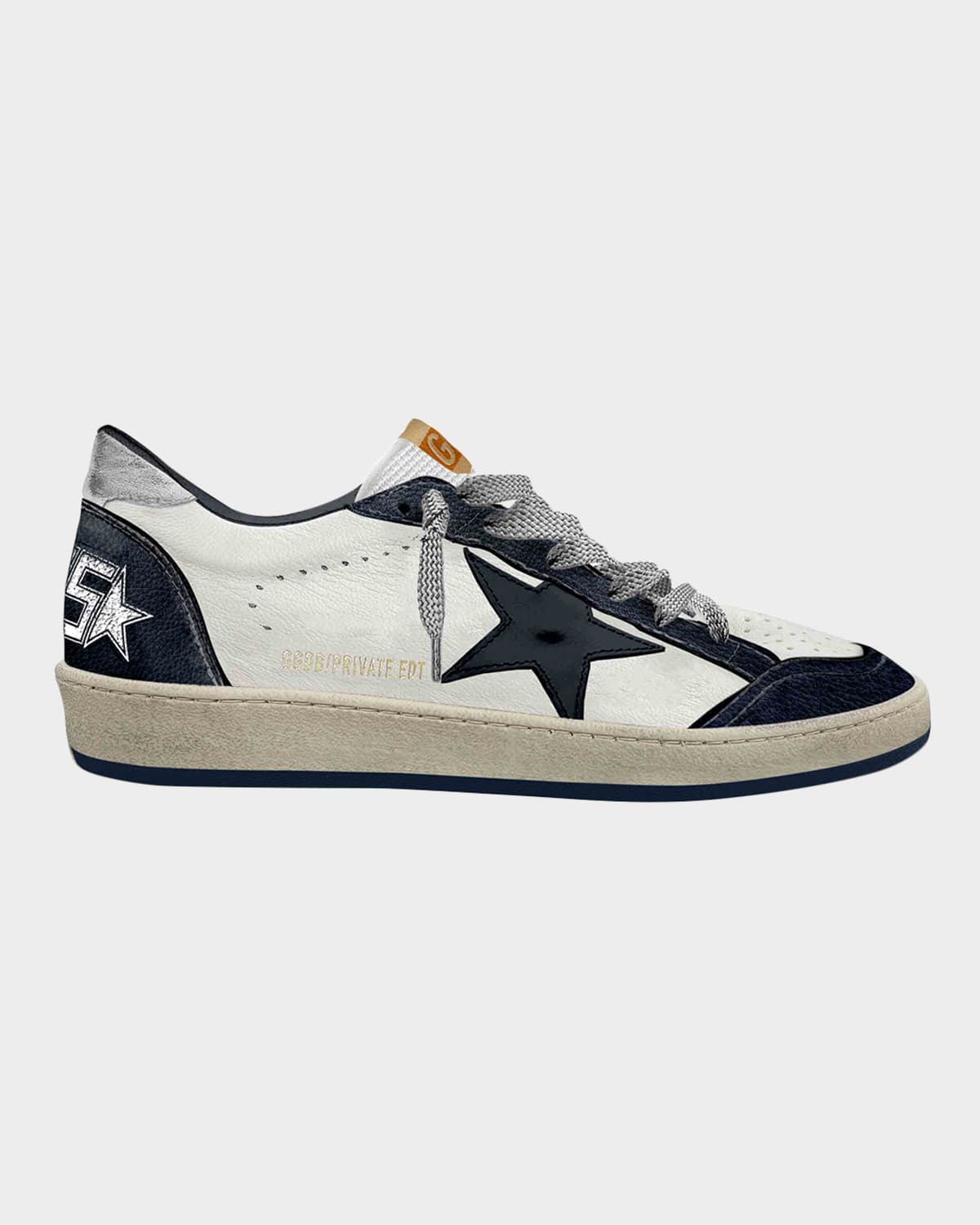 Golden Goose Men 's Ball Star Leather Low-Top Sneakers | Thumbnail 4 Golden Goose Men 's Ball Star Leather Low-Top Sneakers | Thumbnail 4