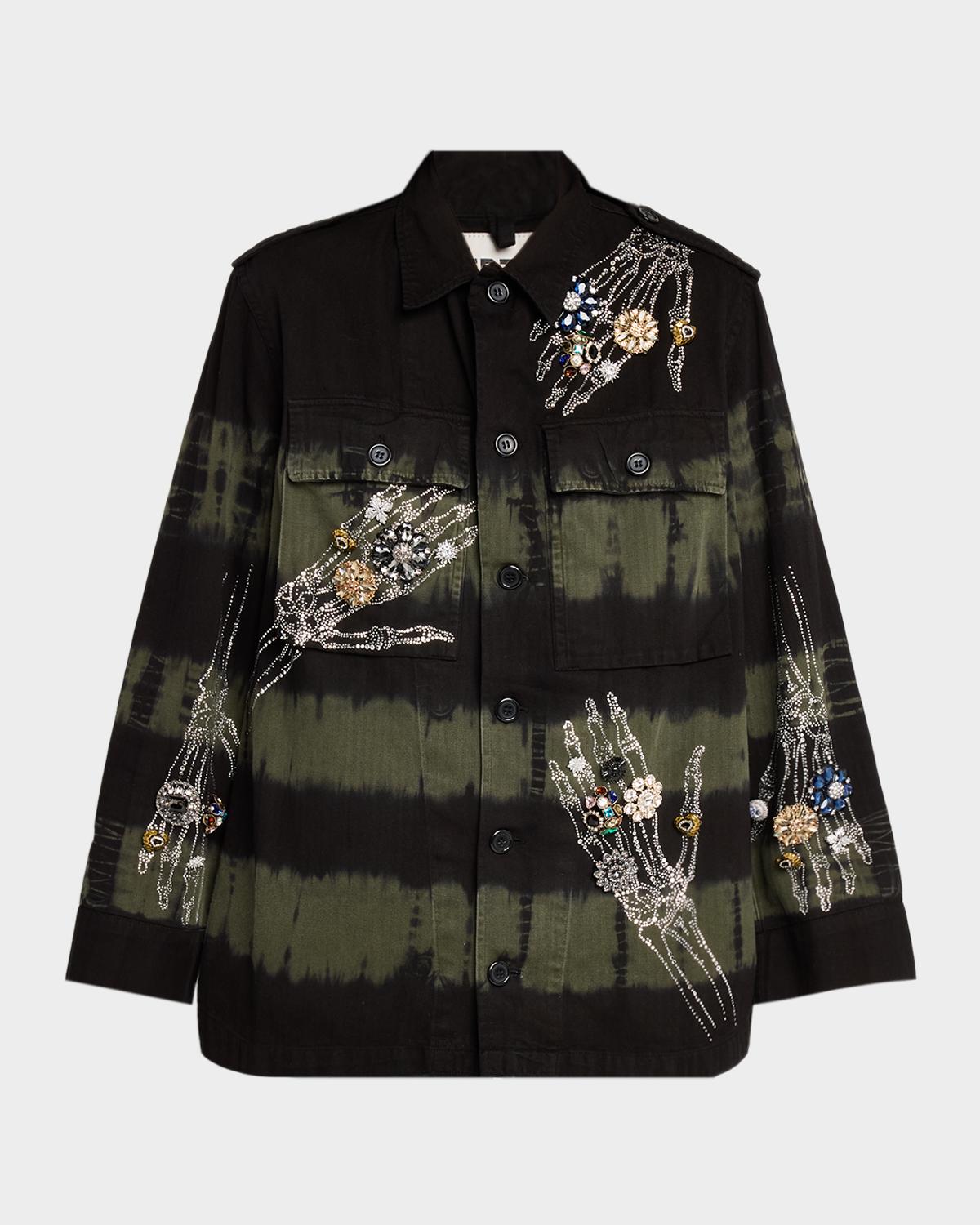 Libertine Buried Treasure Tie-Dye Utility Jacket