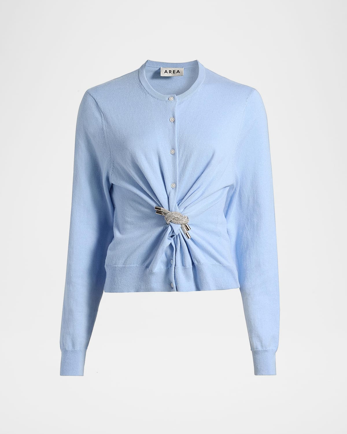 Crystal Knot Cardigan Sweater