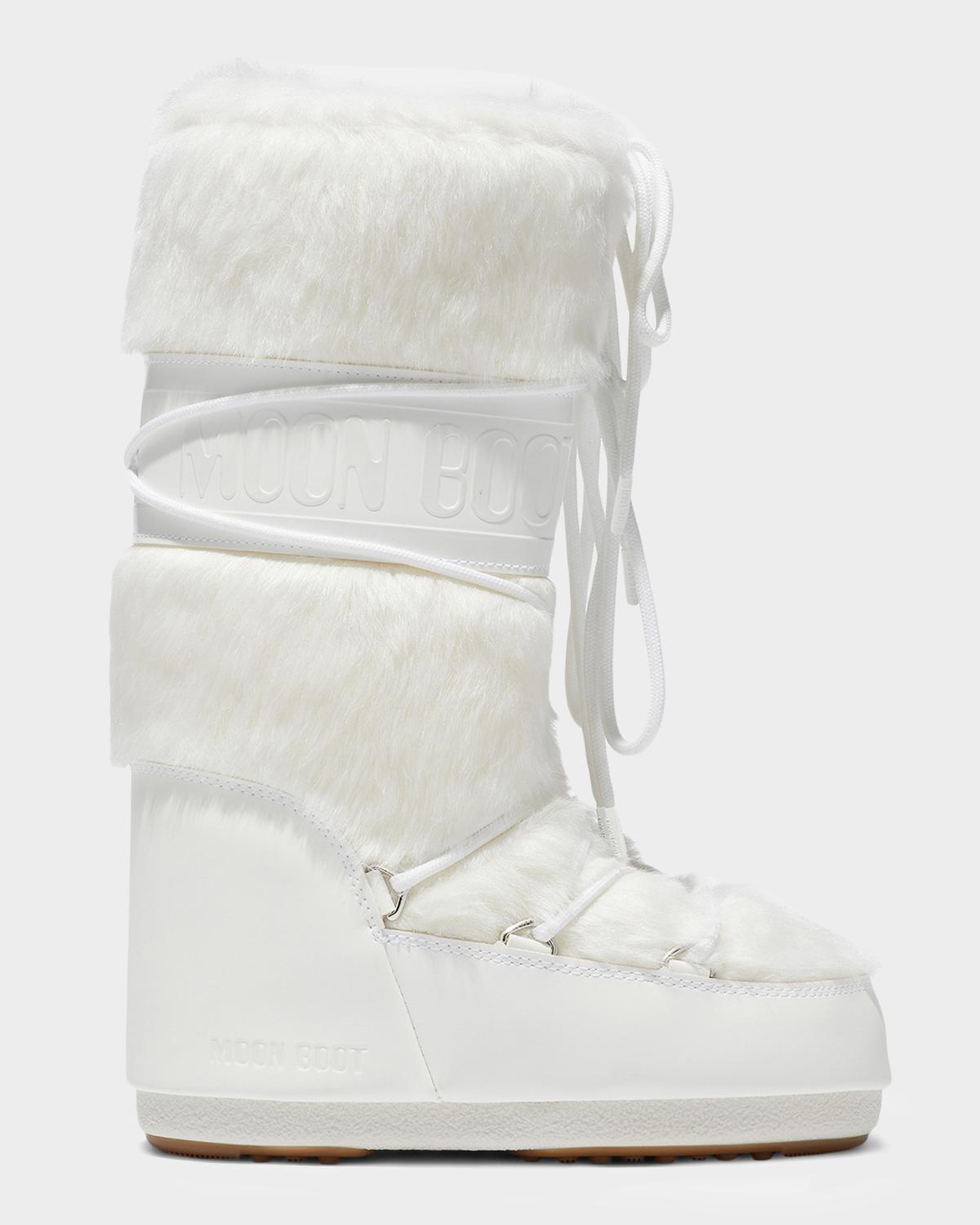 Moon Boot Icon Faux Fur Knee-High Snow Boots