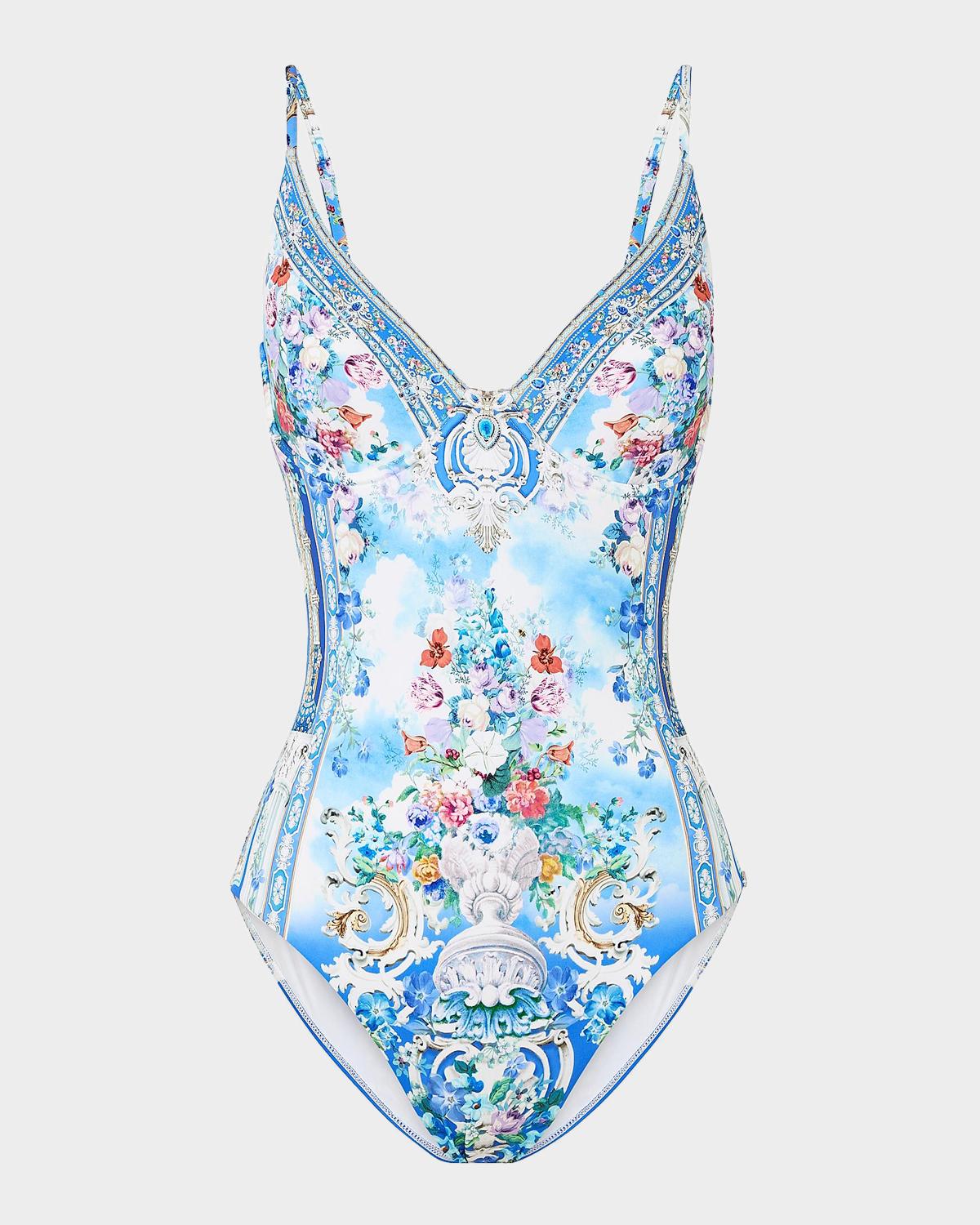 Camilla Ottoman Underwire One-Piece Swimsuit