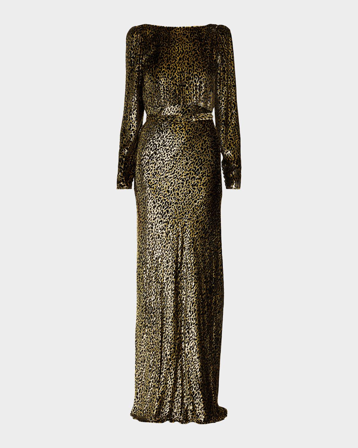 Libertine Vreeland Belted Look Back Gown